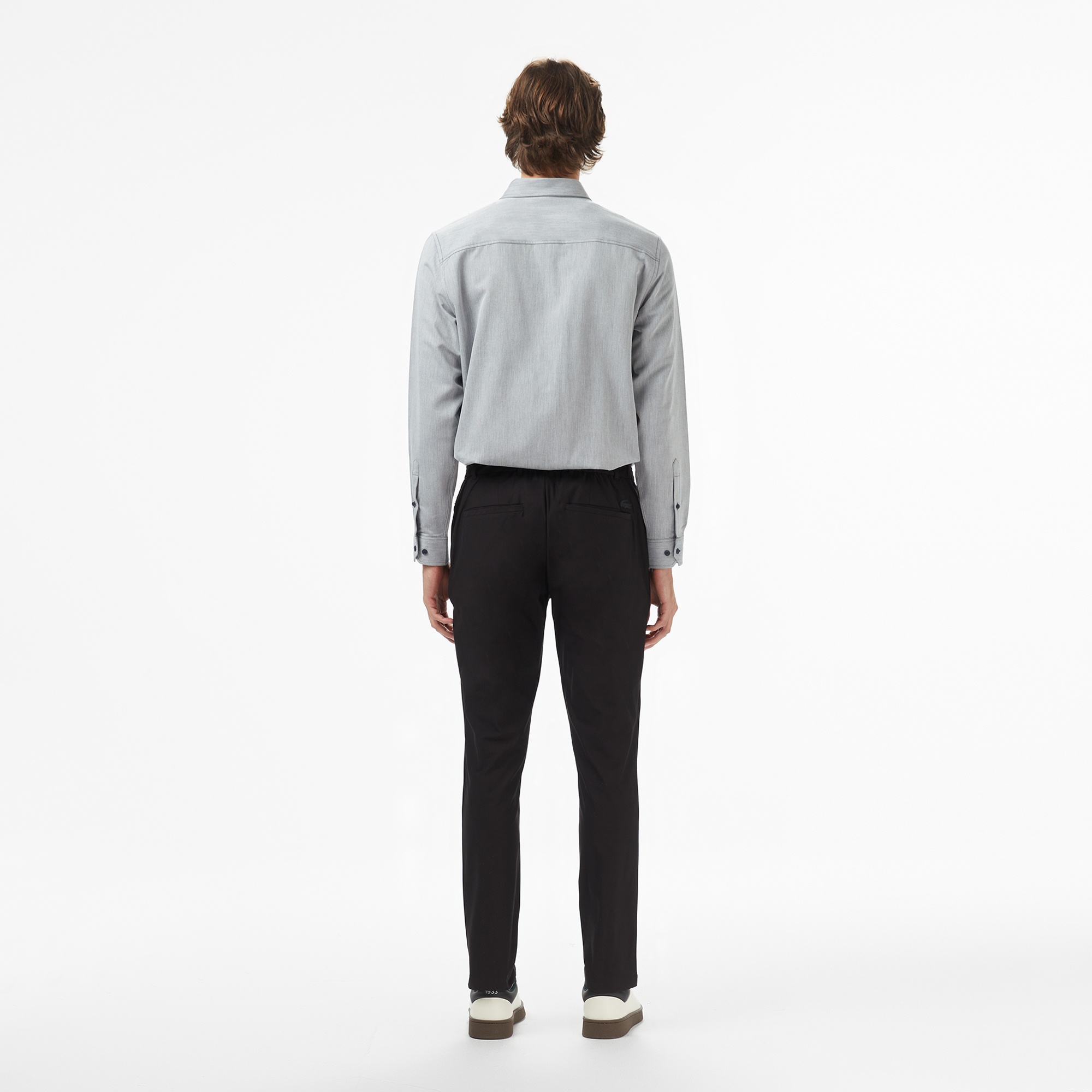 Erkek Slim Fit Siyah Pantolon