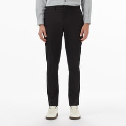 Erkek Slim Fit Siyah Pantolon Siyah