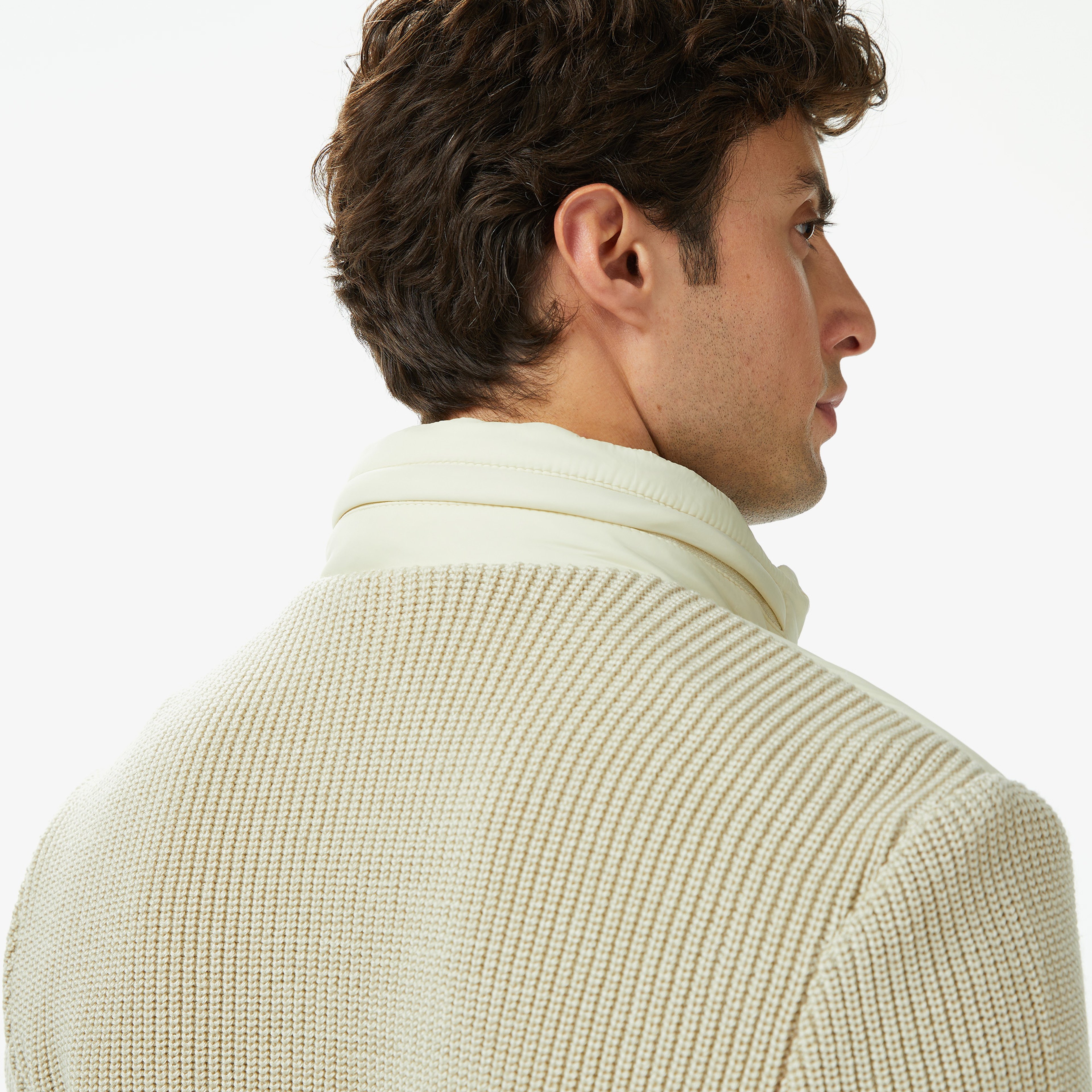 Erkek Regular Fit Kapüşonlu Açık Kahverengi Mont