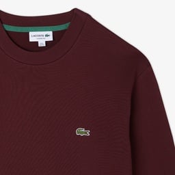 Erkek Classic Fit Bisiklet Yaka Bordo Sweatshirt Bordo