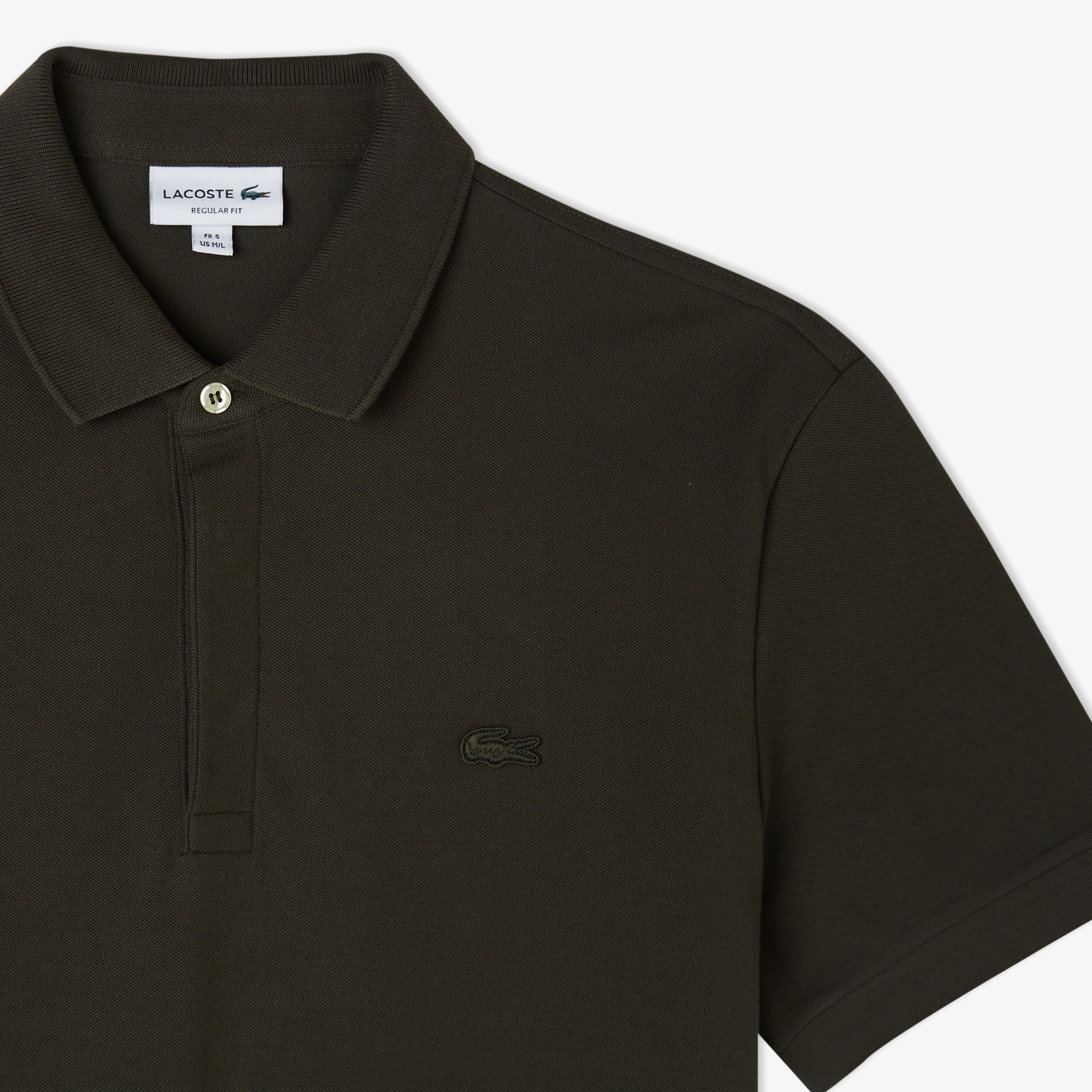 Erkek Regular Fit Haki Paris Polo