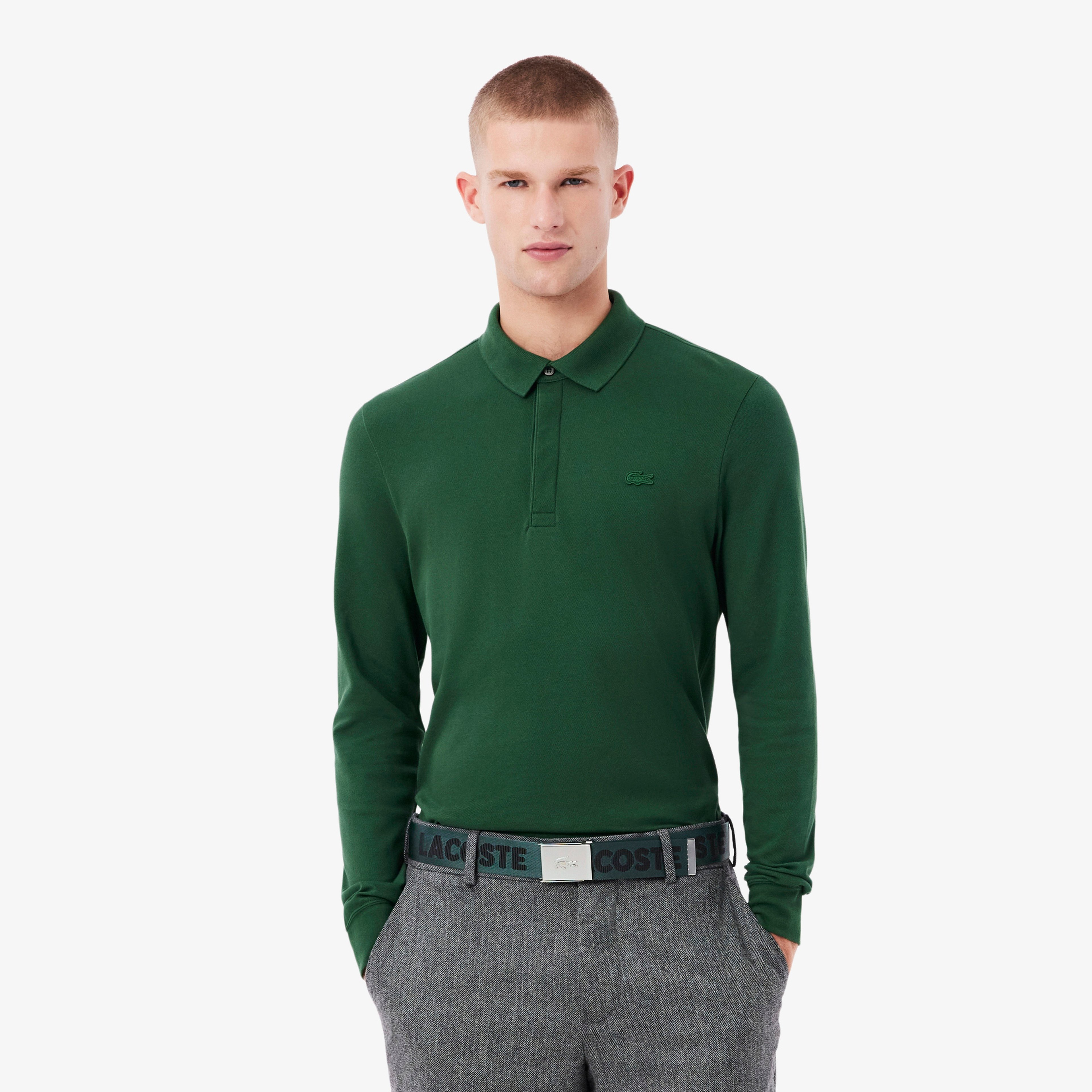 Casual Erkek Baskılı Koyu Yeşil Kemer