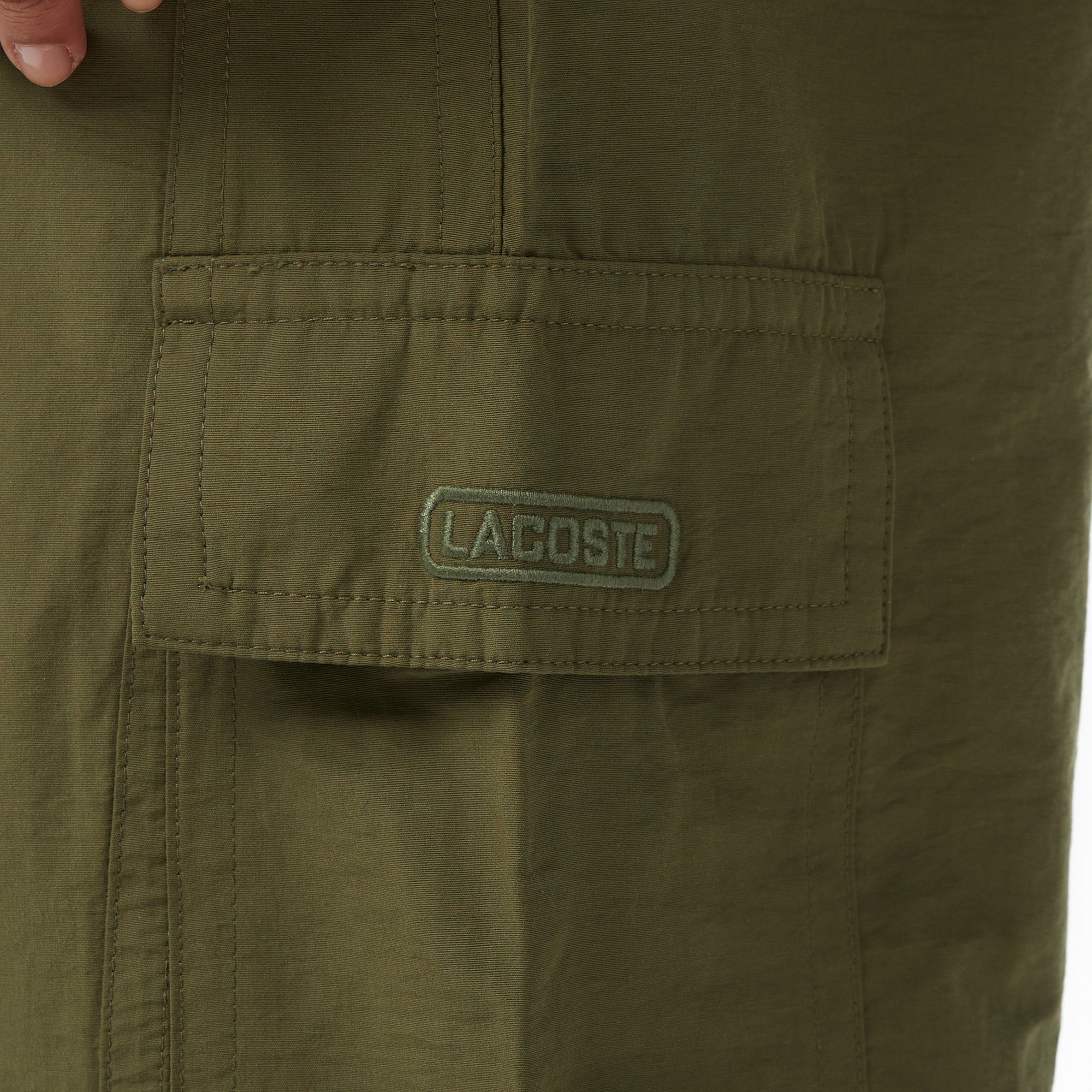 Kadın Oversize Fit Haki Pantolon