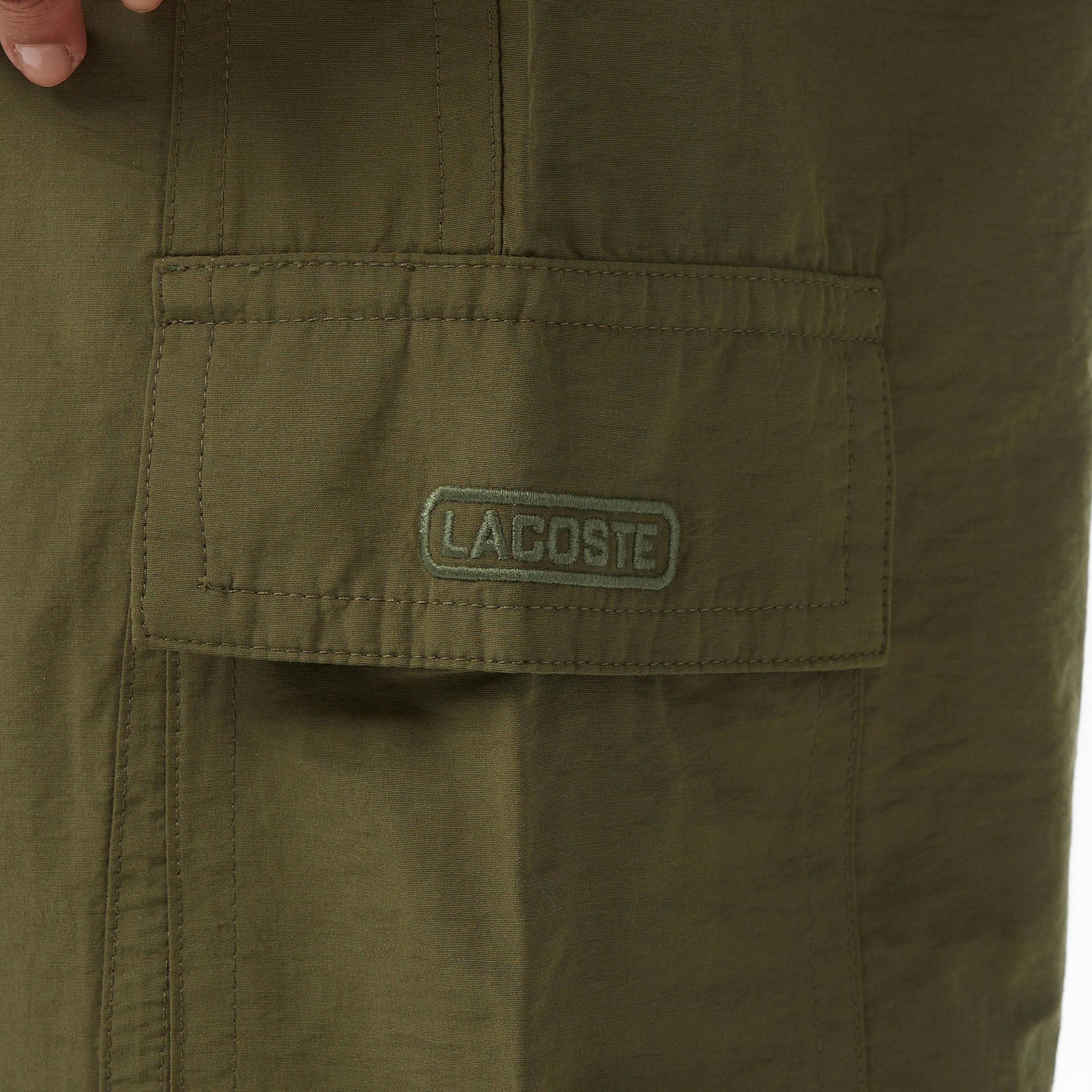 Kadın Oversize Fit Haki Pantolon