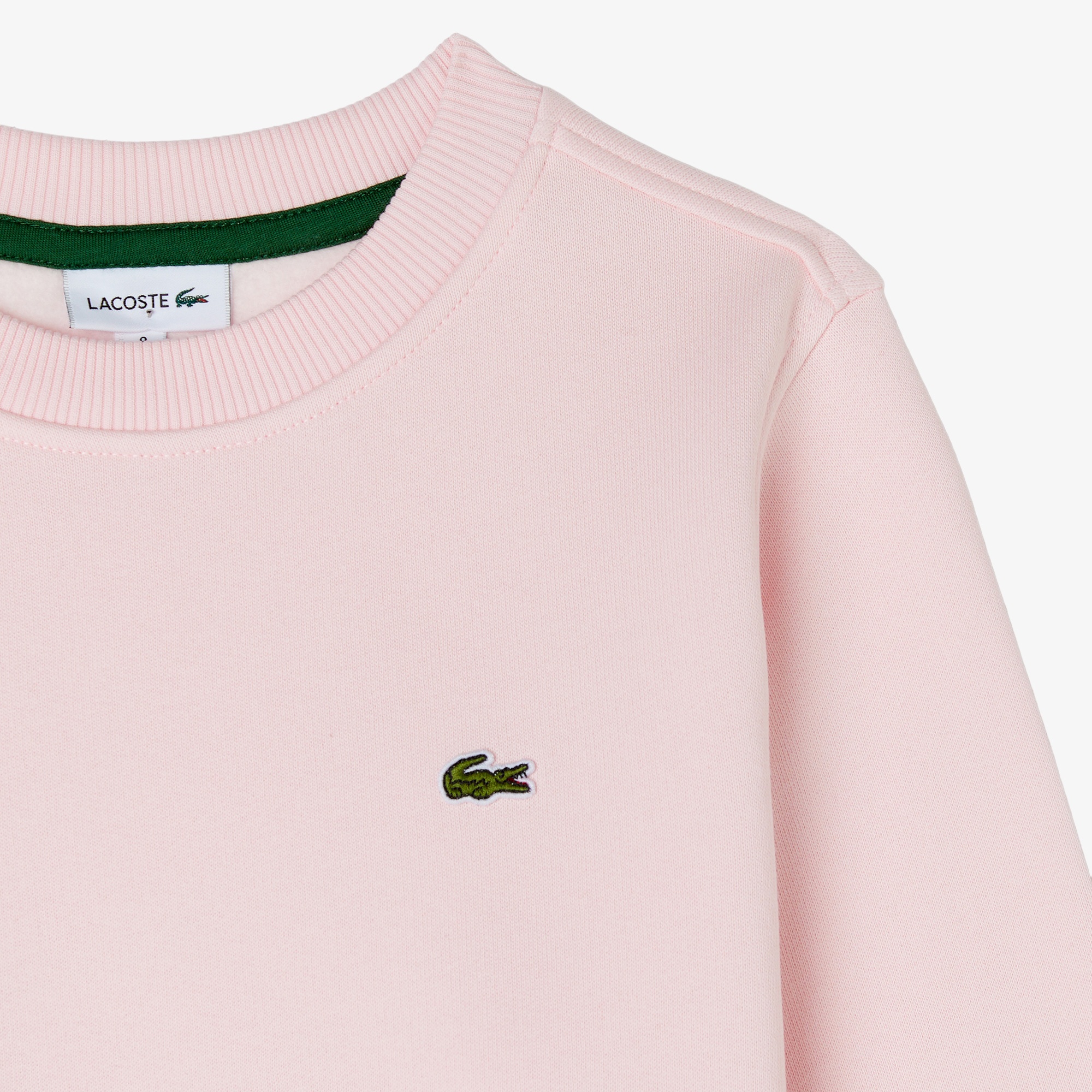 Çocuk Bisiklet Yaka Pembe Sweatshirt