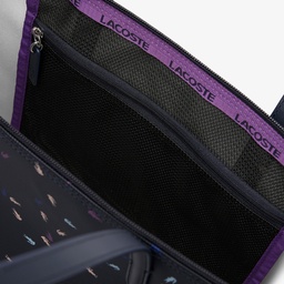 Holiday Kadın Desenli Siyah Omuz Çantası Siyah