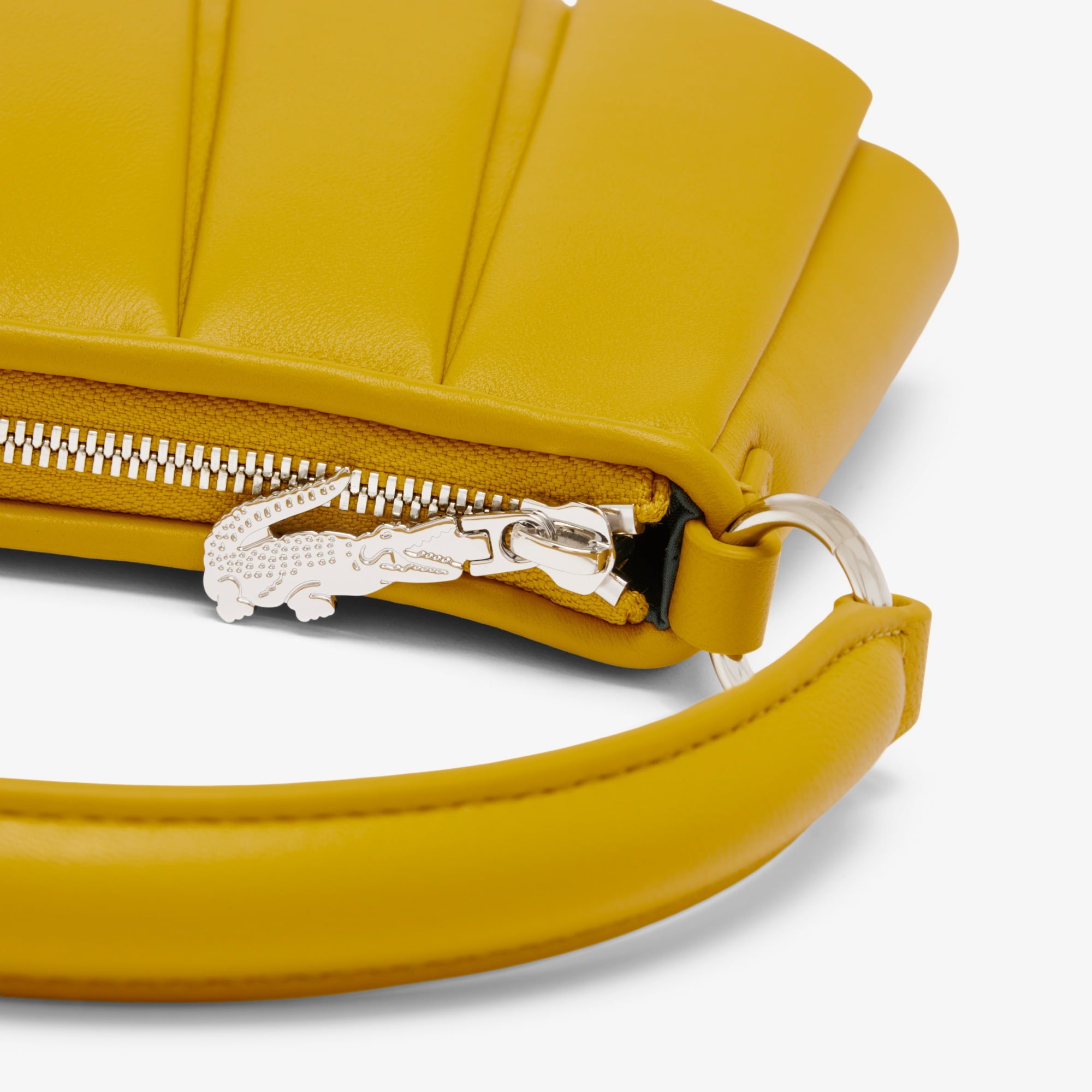 Small Lenglen Kadın Deri Sarı Omuz Çantası