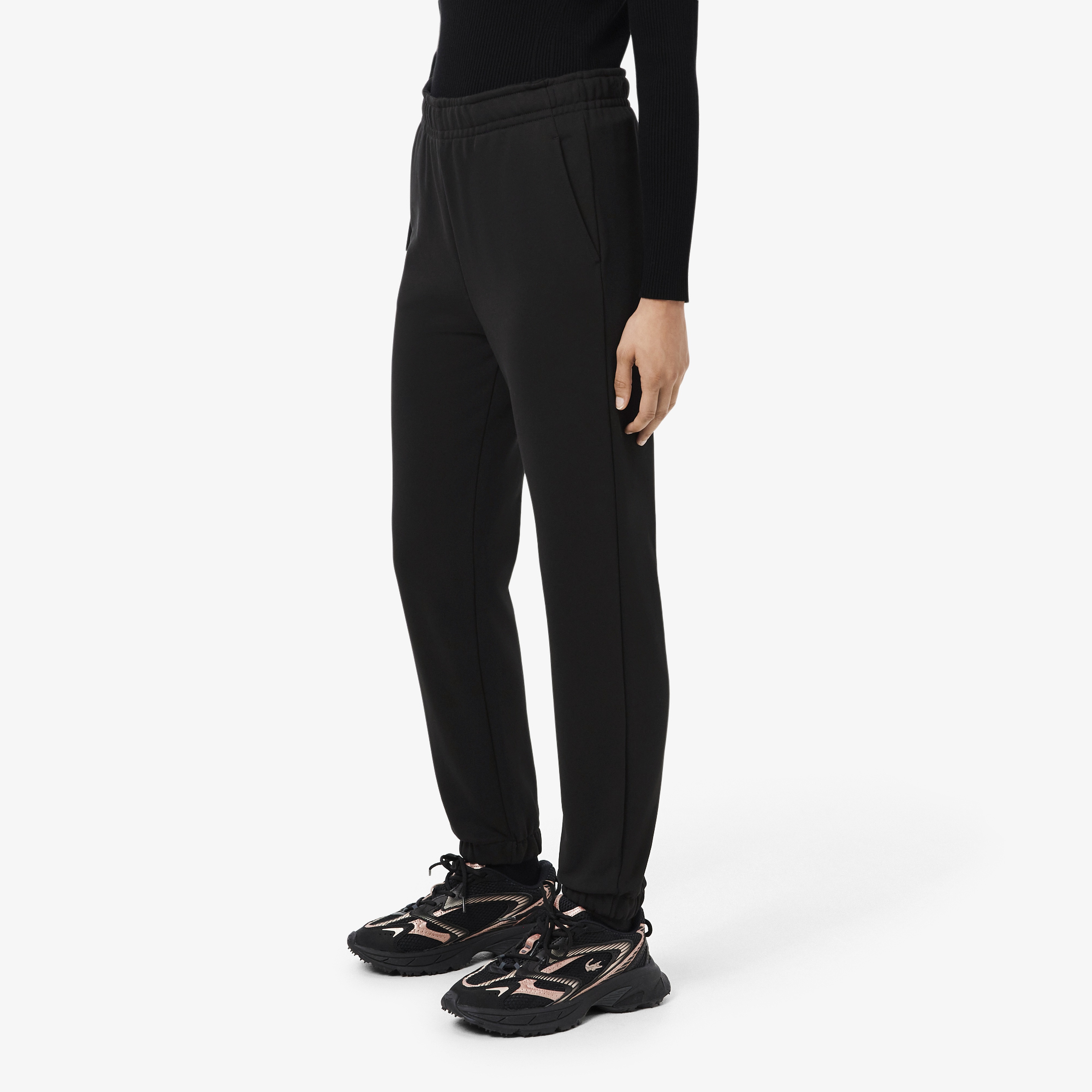 Kadın Stragiht Fit Siyah Eşofman Altı