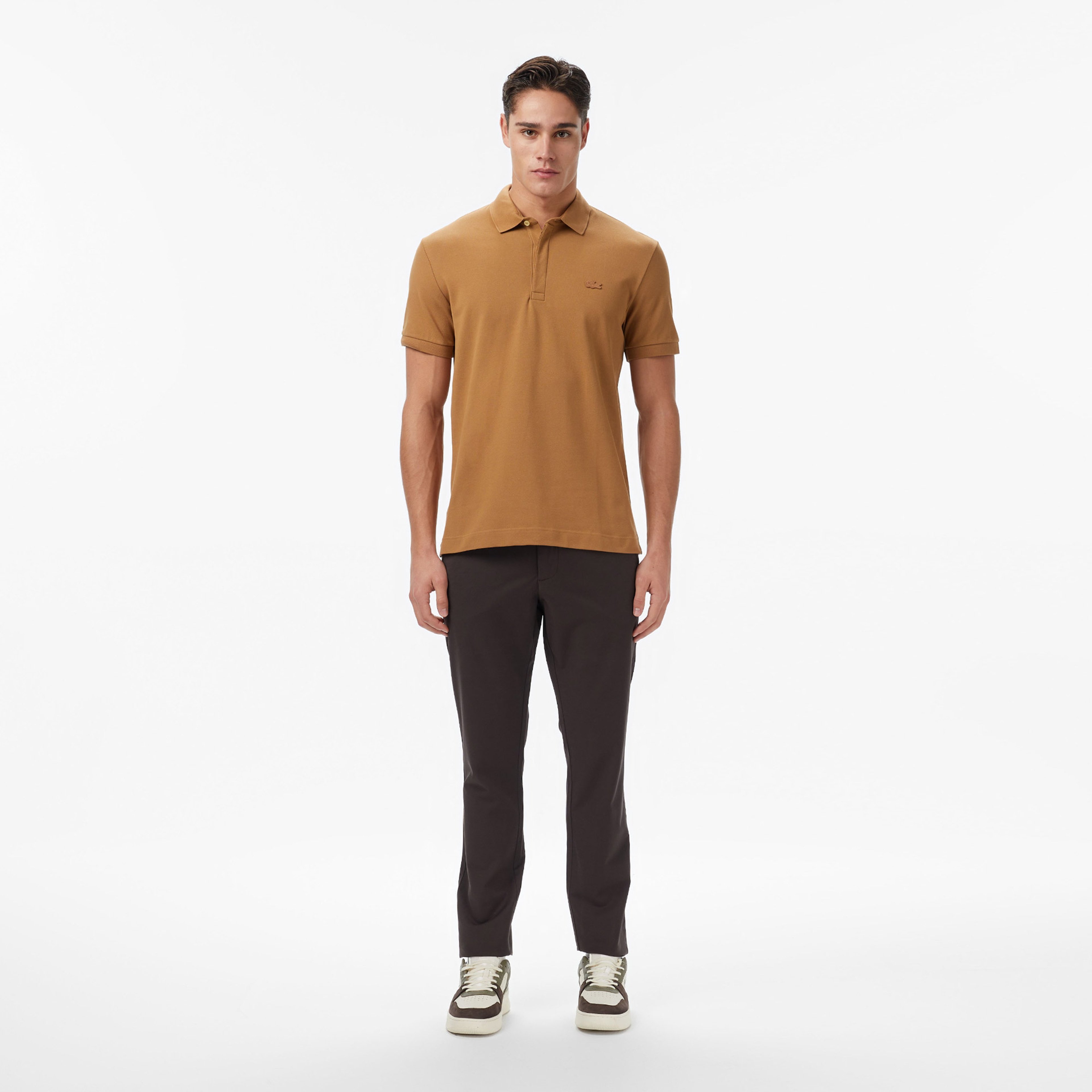 Erkek Regular Fit Açık Kahverengi Paris Polo Erkek Regular Fit Açık Kahverengi Paris Polo