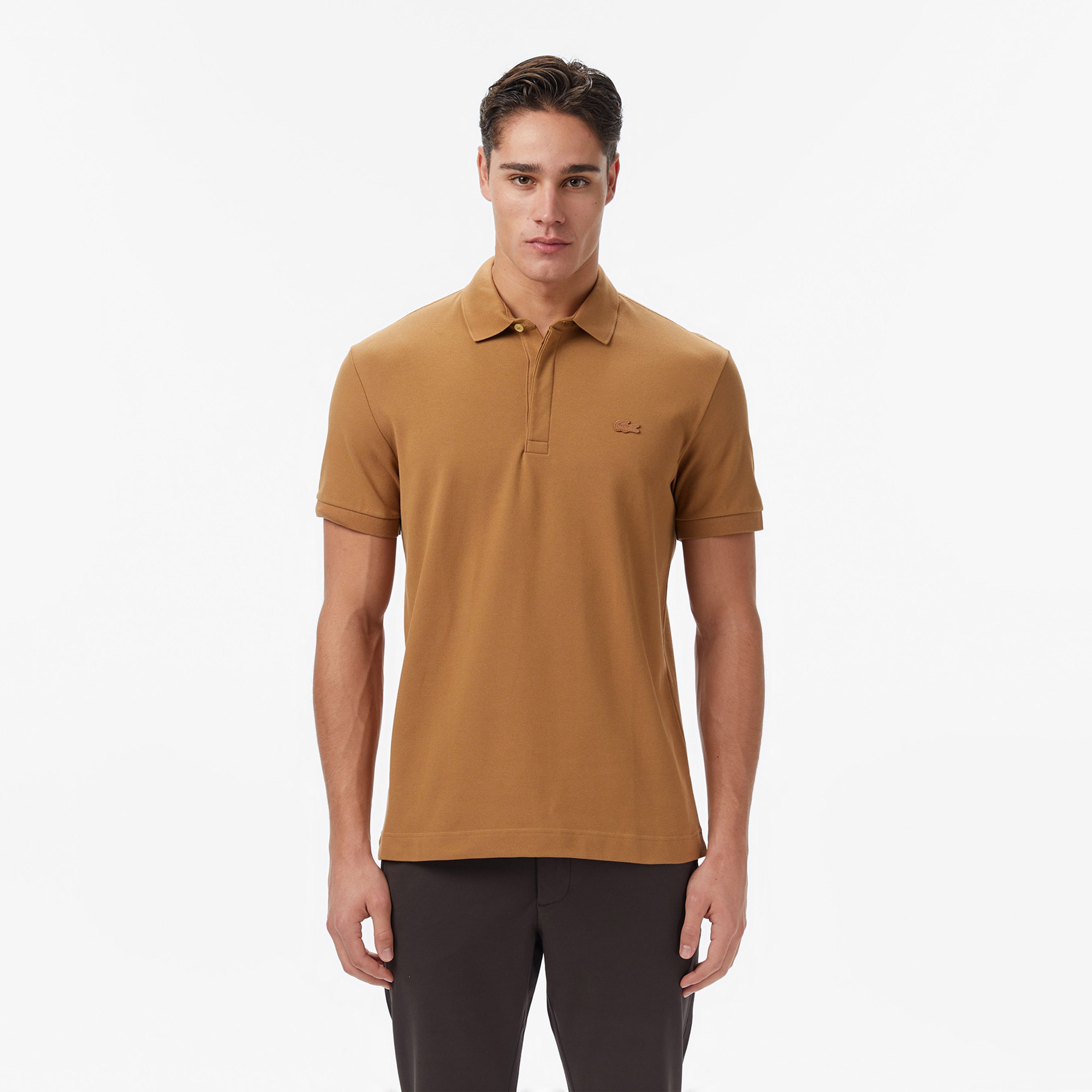 Erkek Regular Fit Açık Kahverengi Paris Polo Erkek Regular Fit Açık Kahverengi Paris Polo