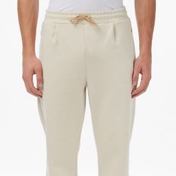 Erkek Regular Fit Krem Eşofman Altı Krem