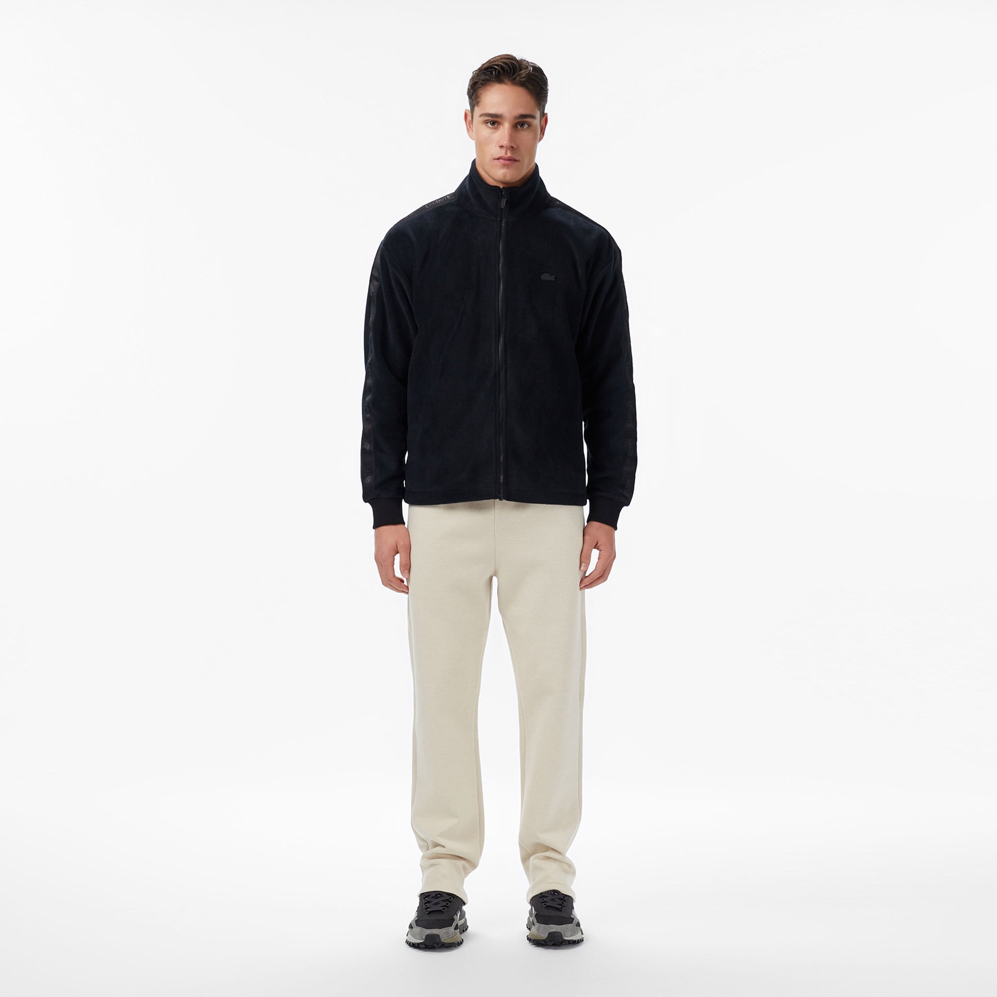 Erkek Regular Fit Krem Eşofman Altı