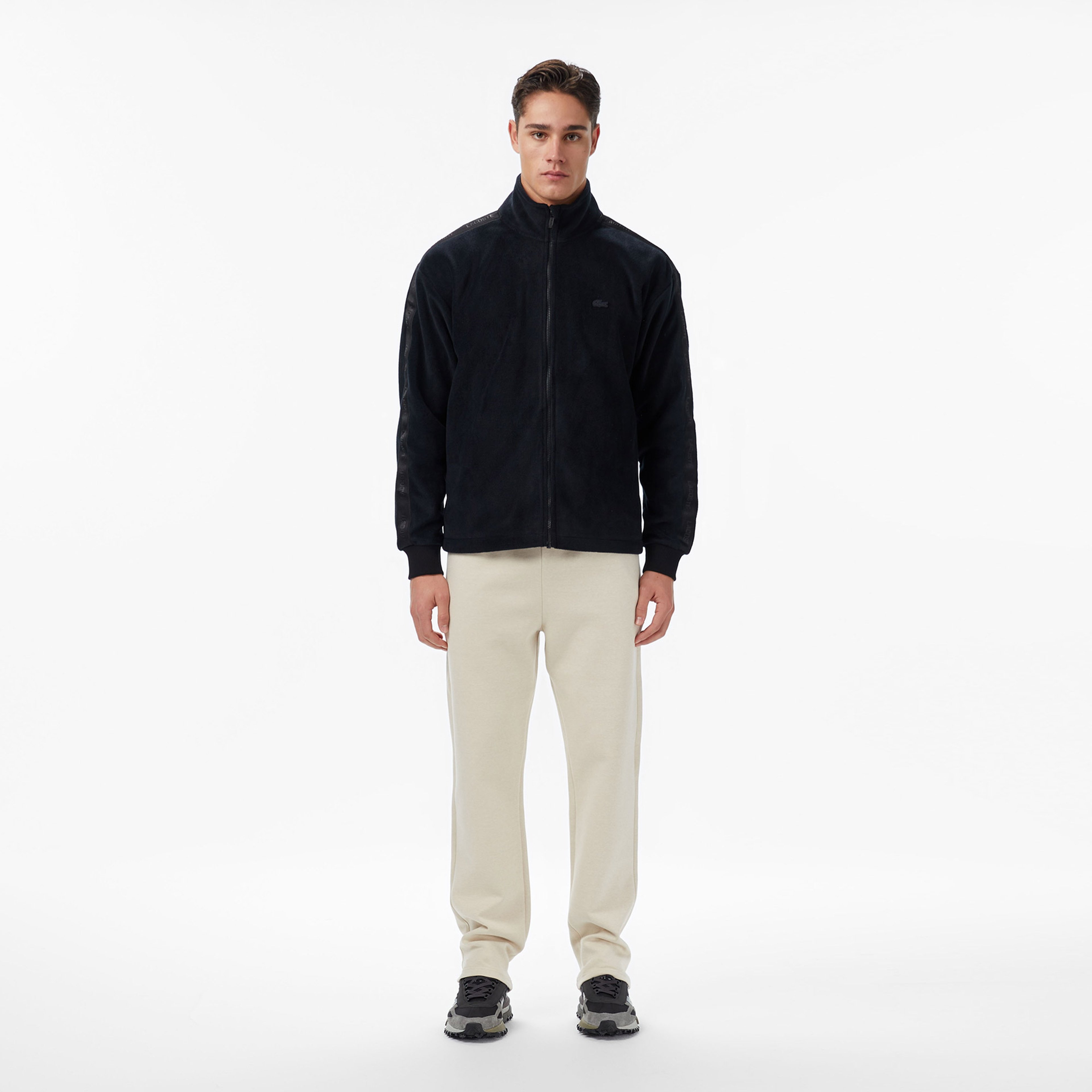 Erkek Regular Fit Krem Eşofman Altı