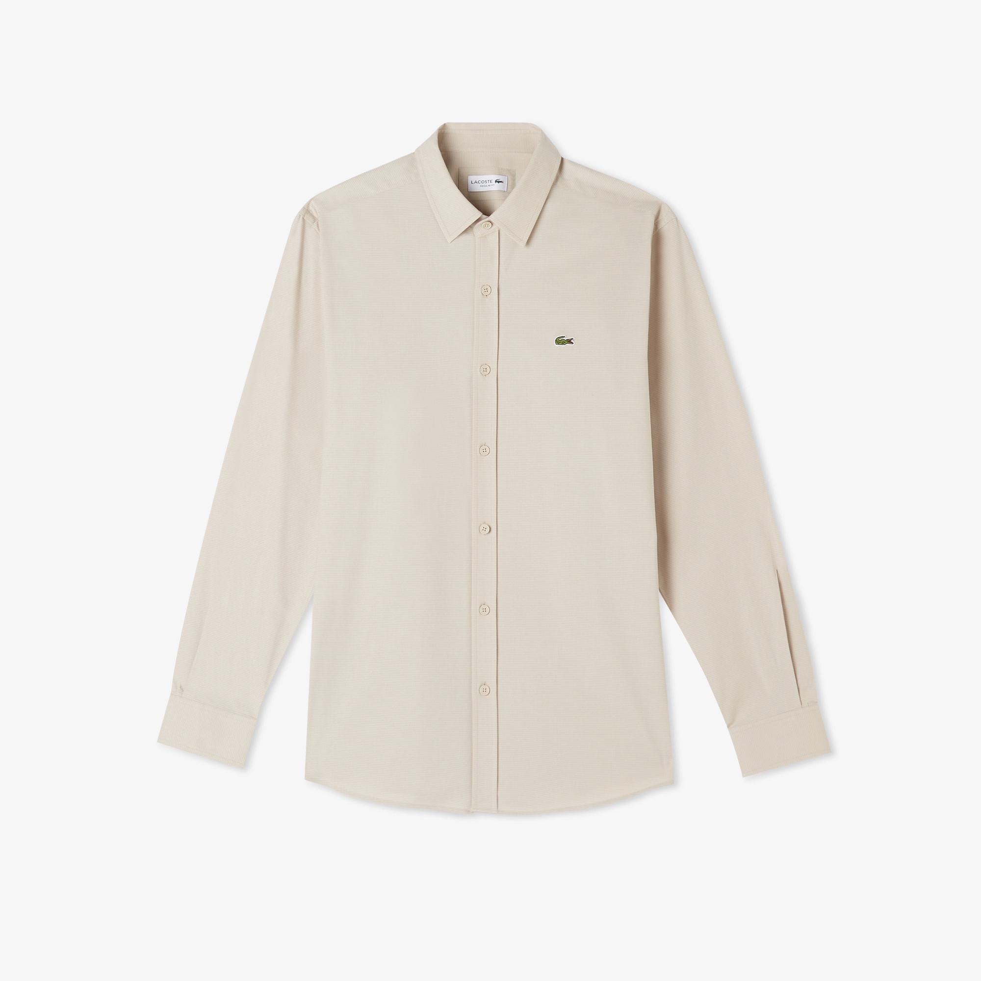 Erkek Regular Fit Bej Gömlek