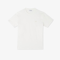 Erkek Regular Fit Bisiklet Yaka Beyaz T-Shirt Beyaz