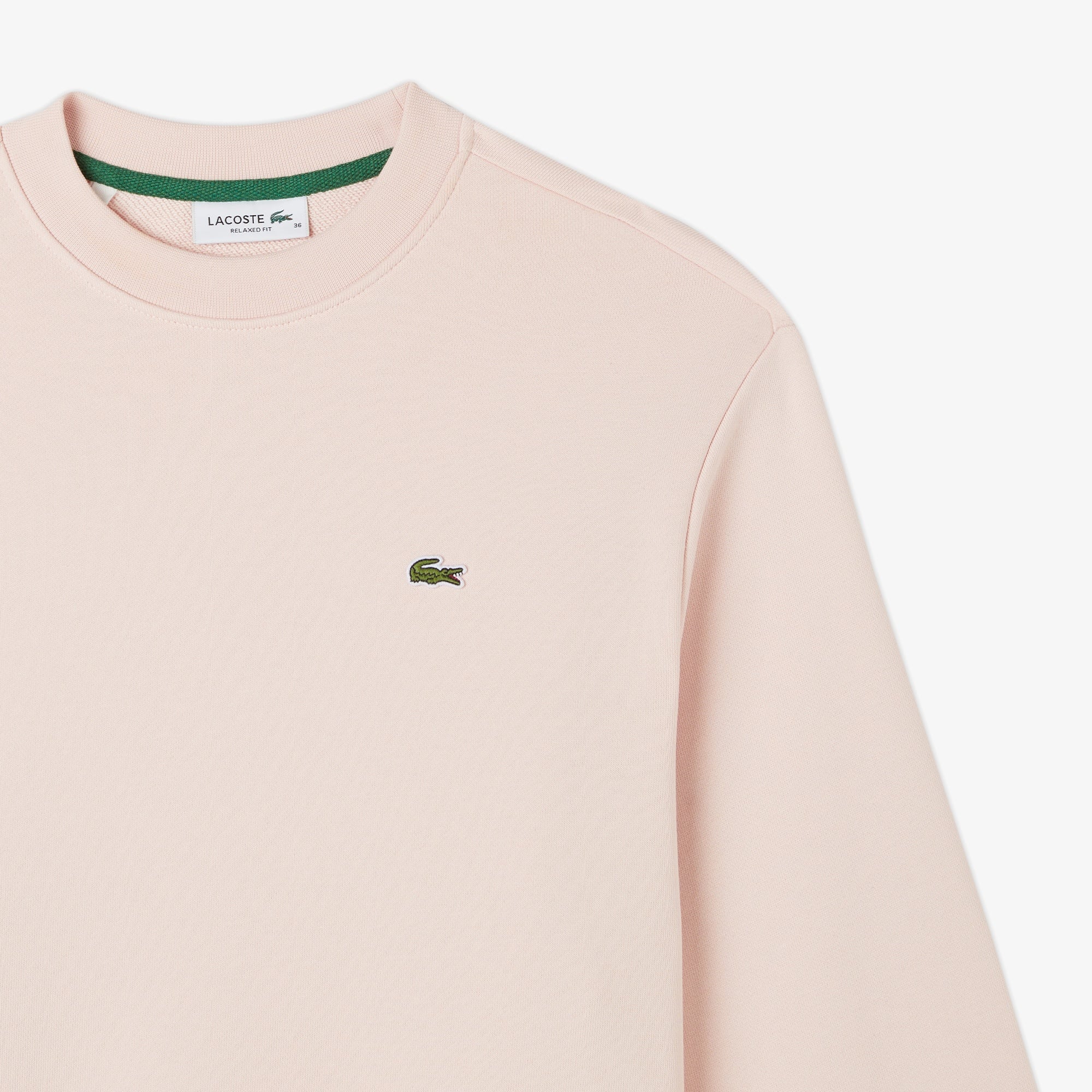 Kadın Relaxed Fit Bisiklet Yaka Pembe Sweatshirt