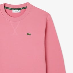 Kadın Relaxed Fit Bisiklet Yaka Pembe Sweatshirt Pembe