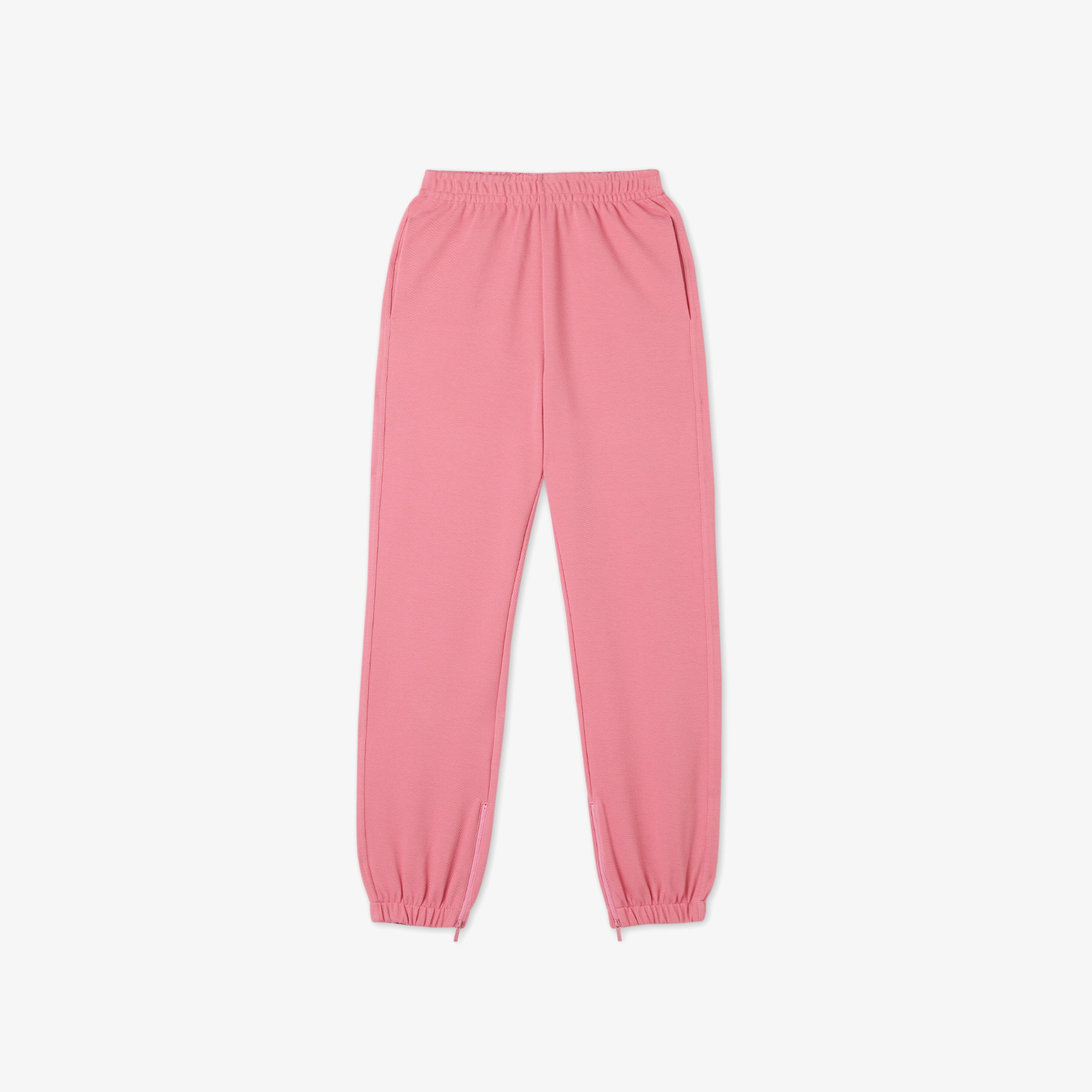 Kadın Straight Fit Pembe Eşofman Altı