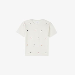 Çocuk Beyaz T-shirt Beyaz