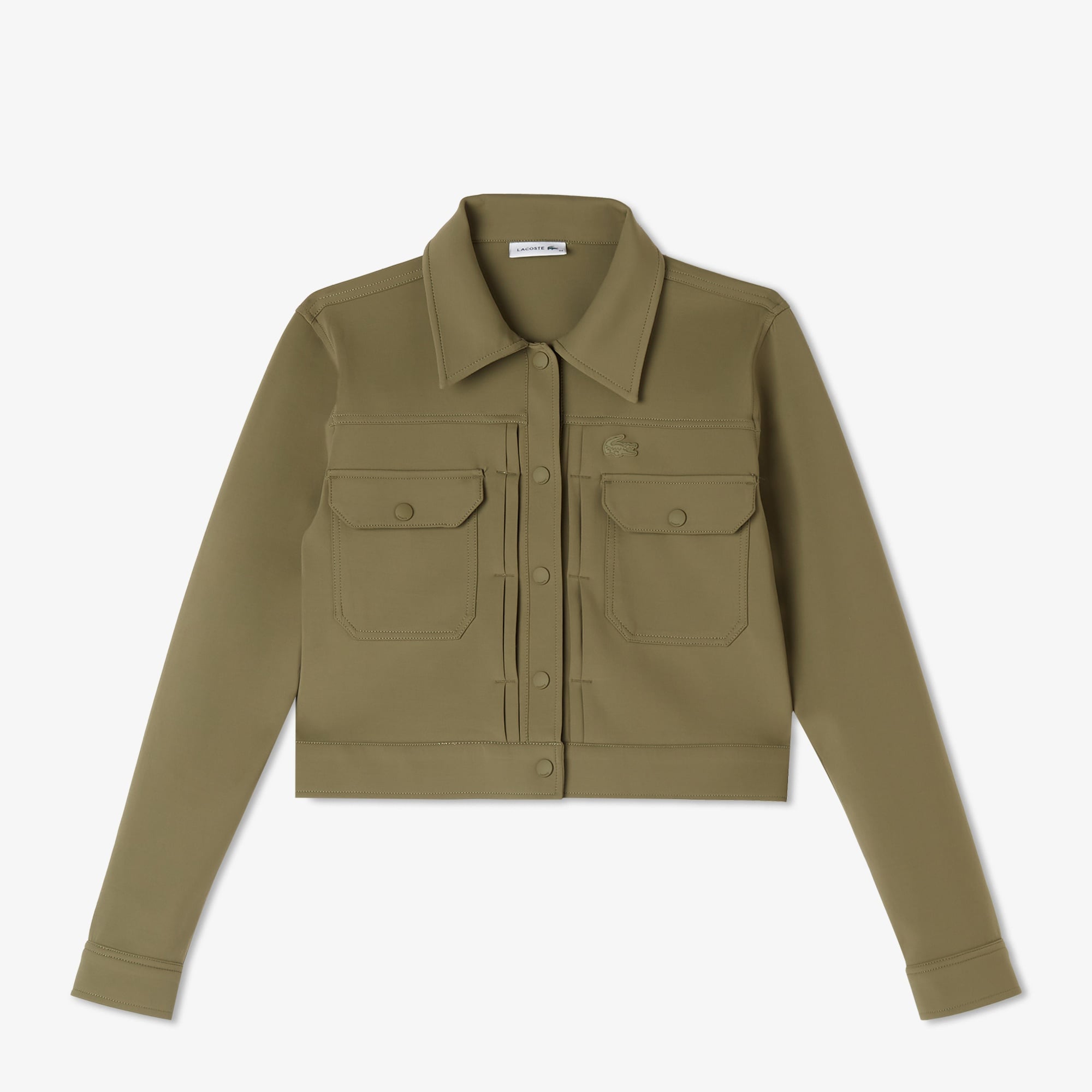 Kadın Regular Fit Haki Dış Gömlek