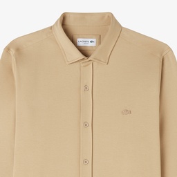 Erkek Slim Fit Bej Gömlek Bej