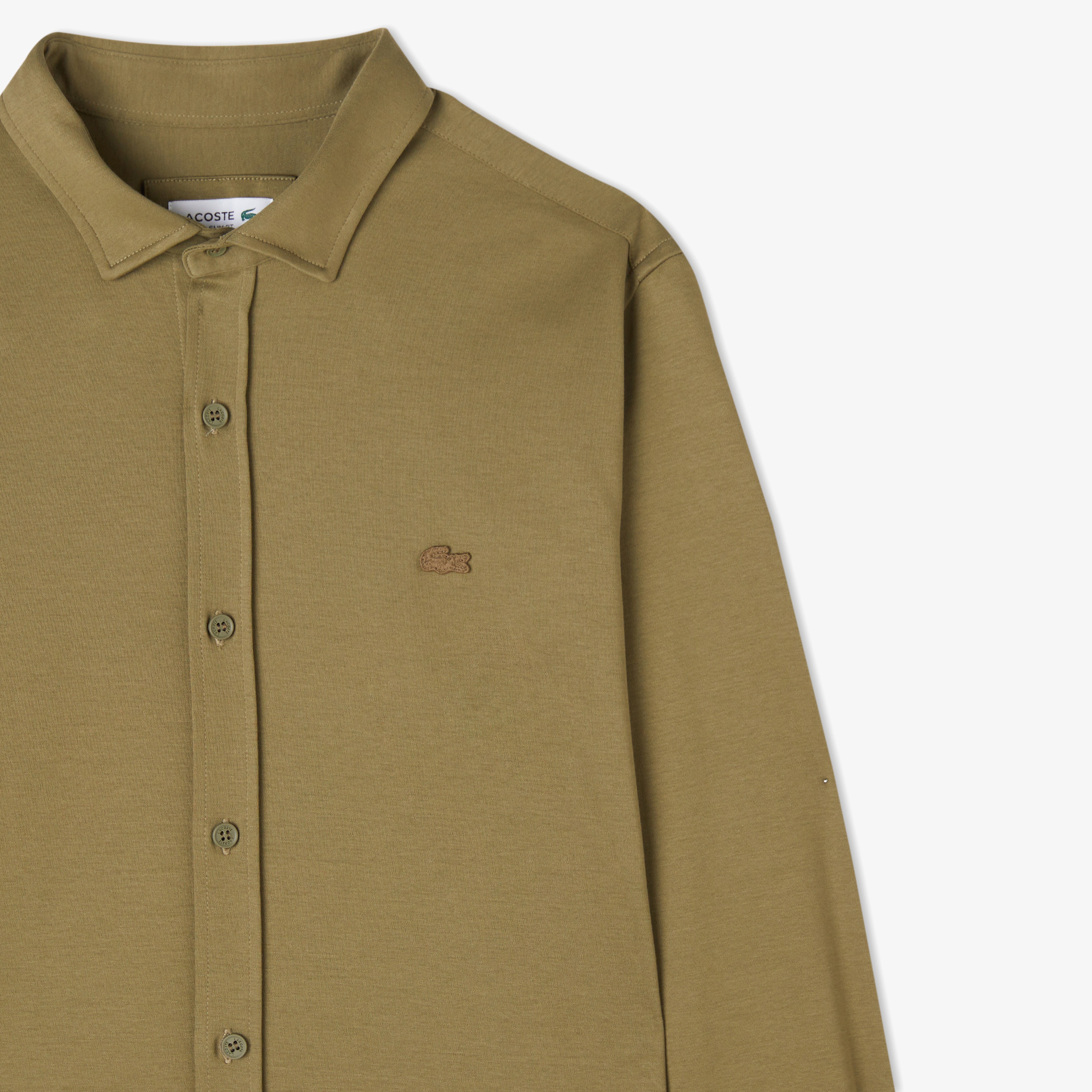 Erkek Slim Fit Haki Gömlek Erkek Slim Fit Haki Gömlek