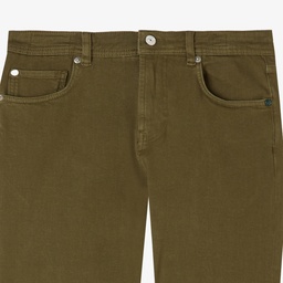 Erkek Slim Fit Haki Jean Pantolon Yeşil