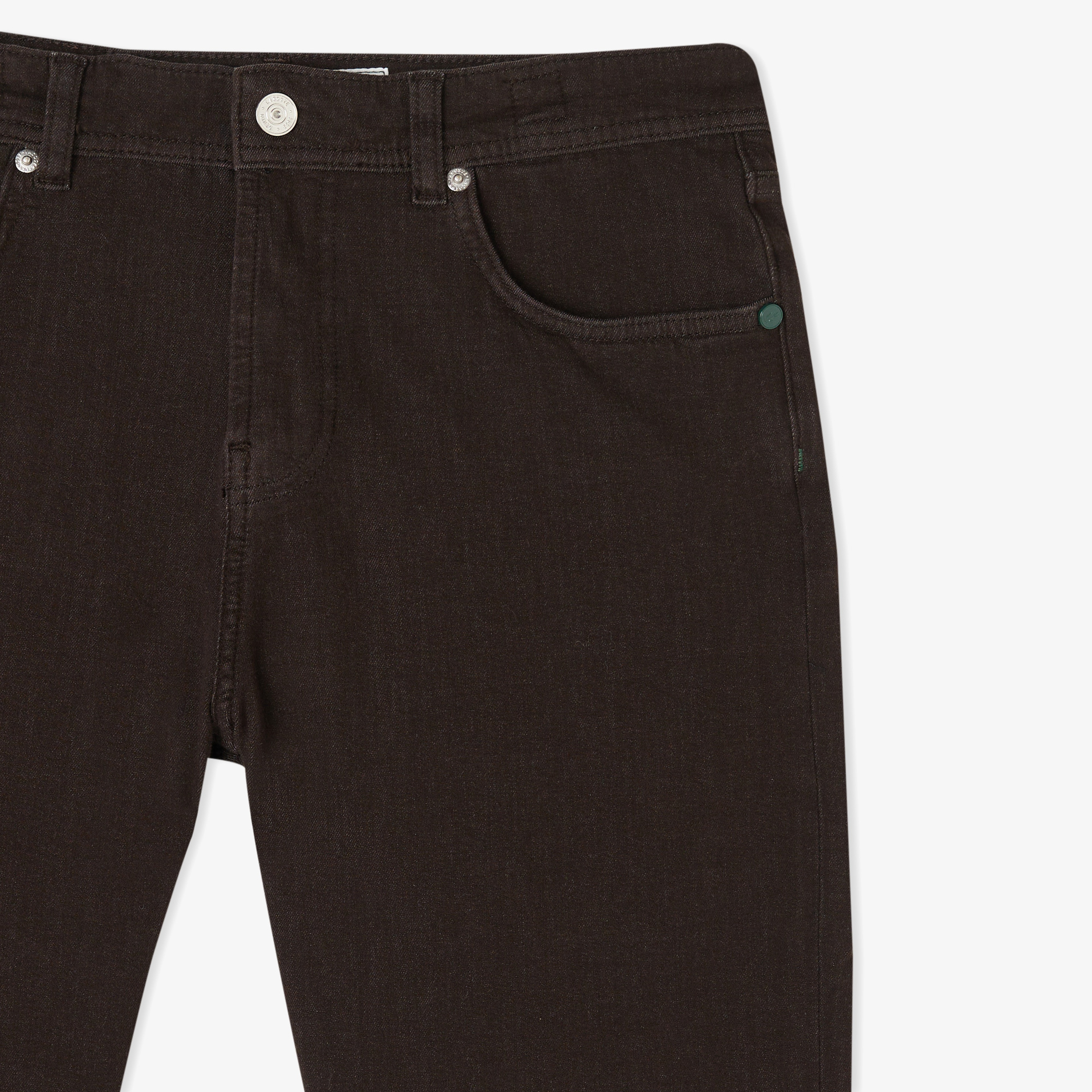 Erkek Slim Fit Kahverengi Jean Pantolon