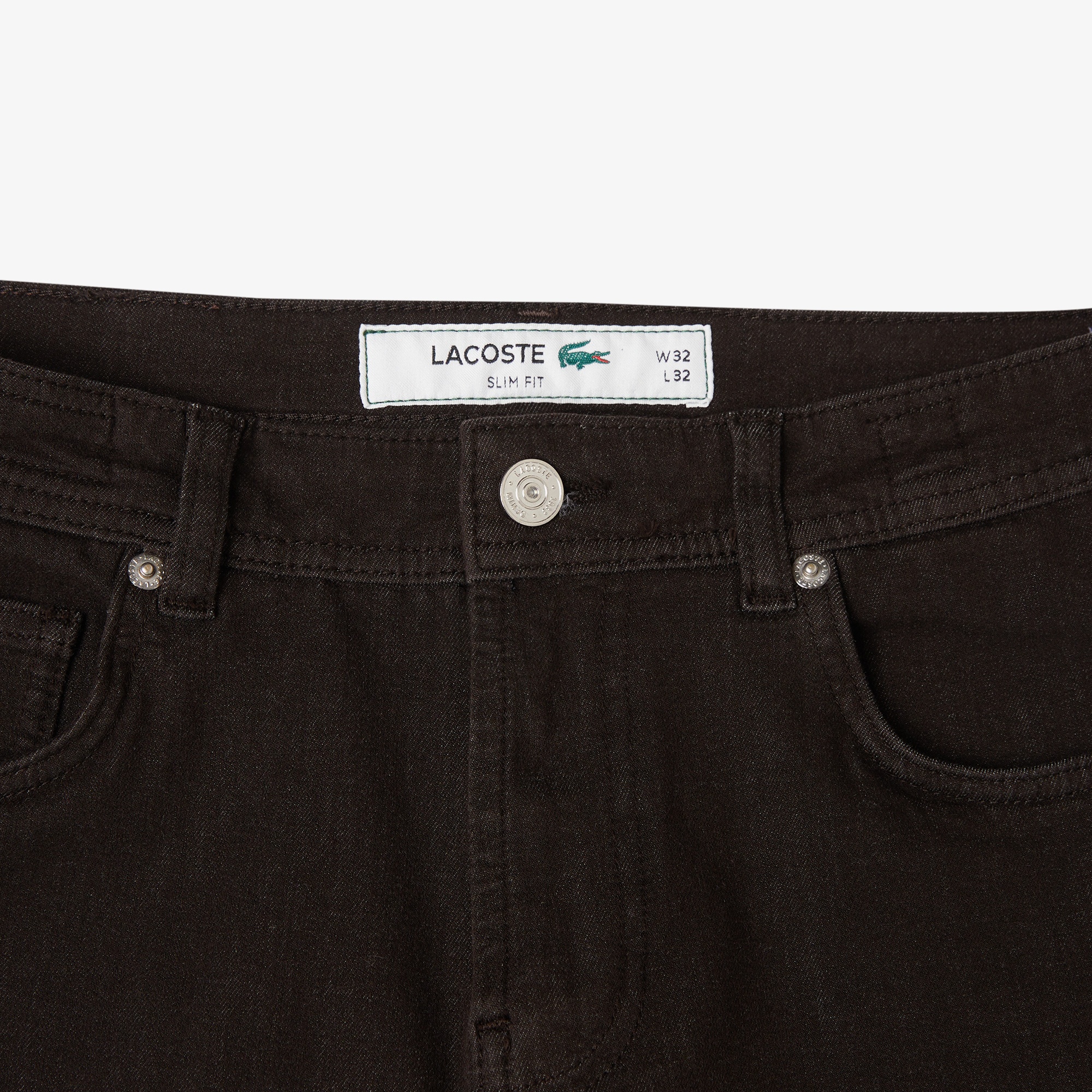 Erkek Slim Fit Kahverengi Jean Pantolon