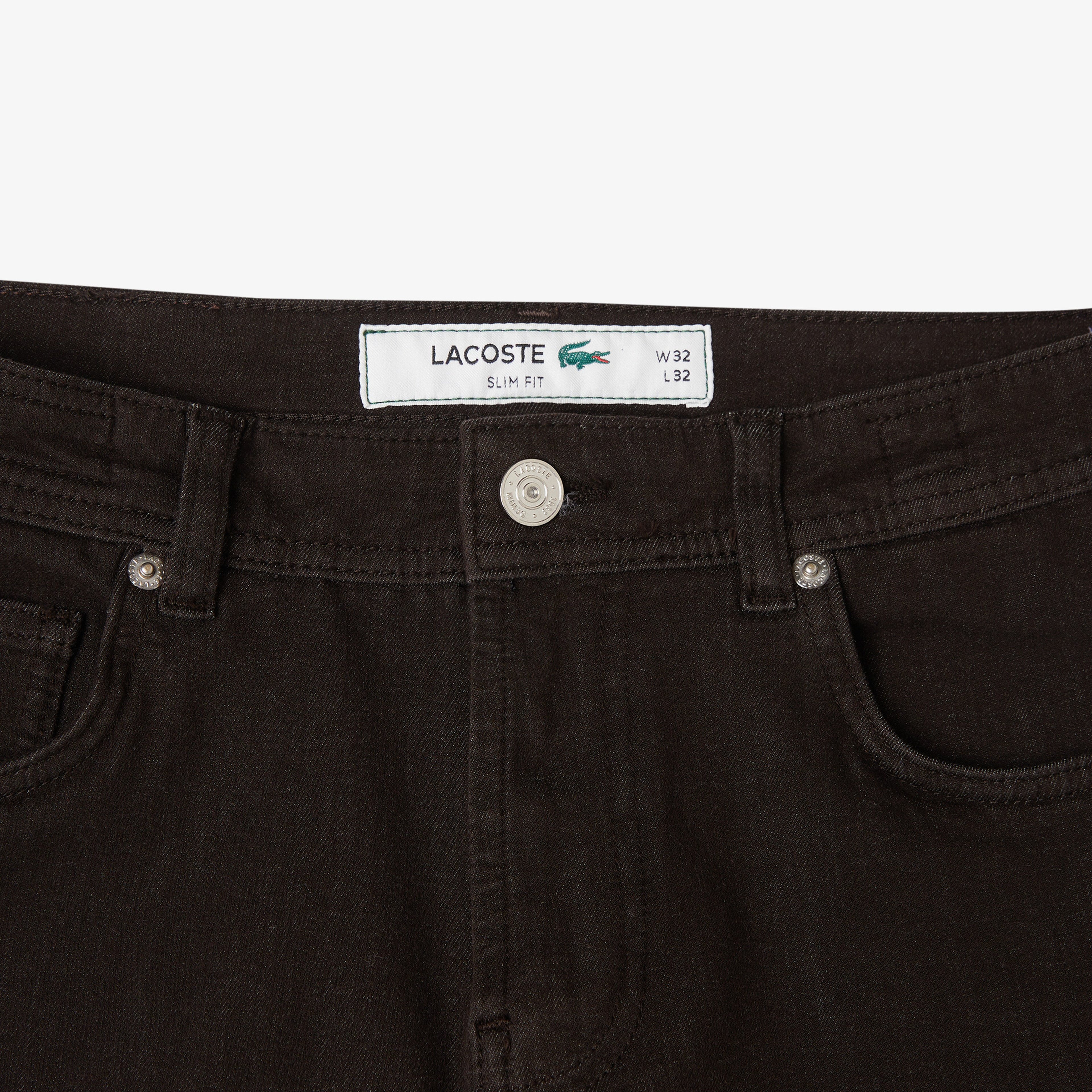 Erkek Slim Fit Kahverengi Jean Pantolon