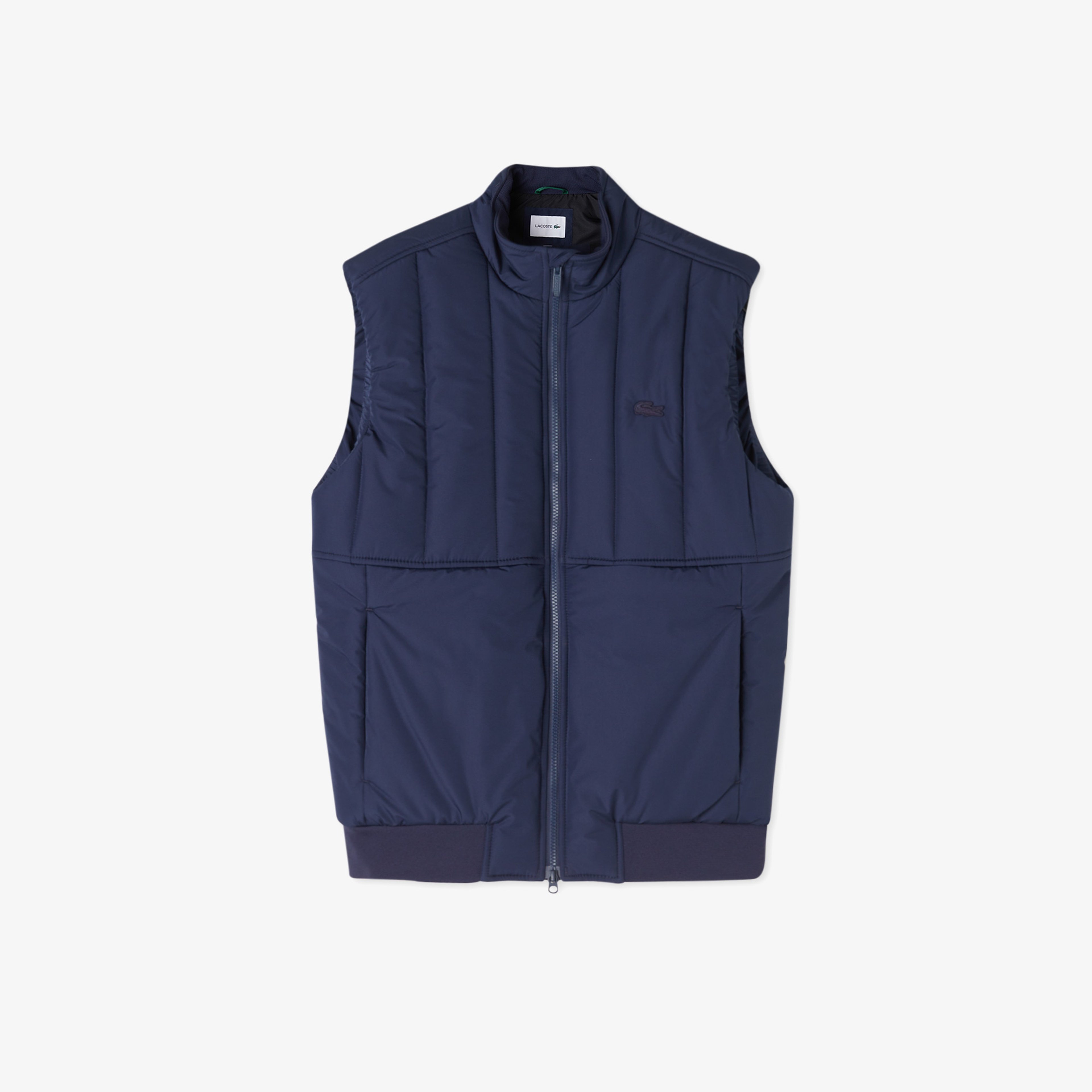 Erkek Dik Yaka Lacivert Yelek