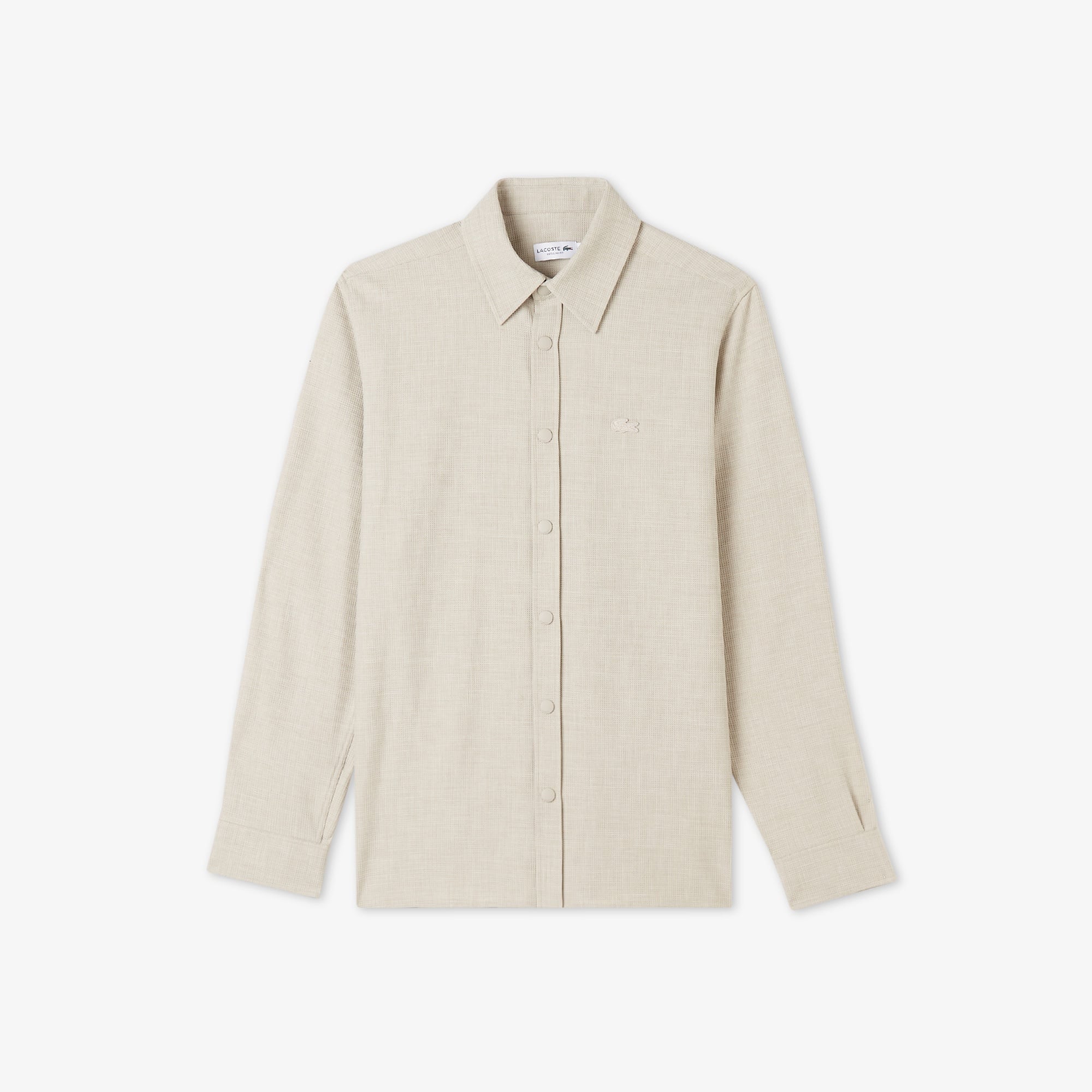 Erkek Regular Fit Bej Gömlek