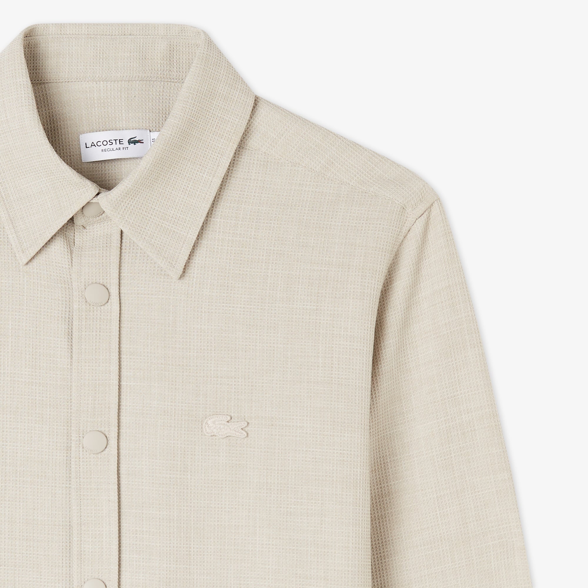 Erkek Regular Fit Bej Gömlek