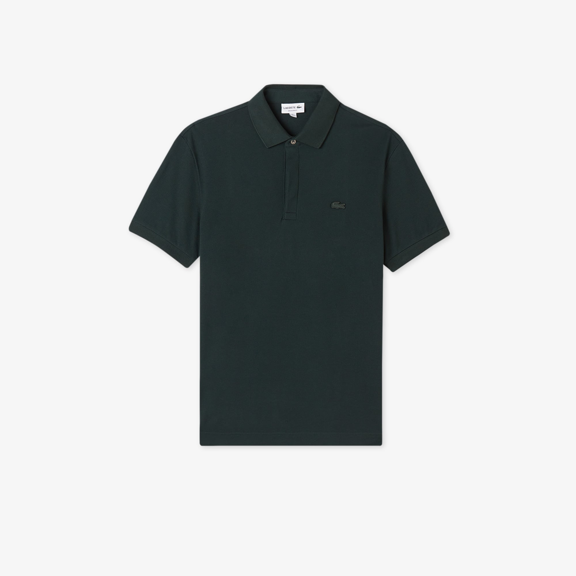 Lacoste Erkek Regular Fit Koyu Yeşil Paris Polo görsel 3