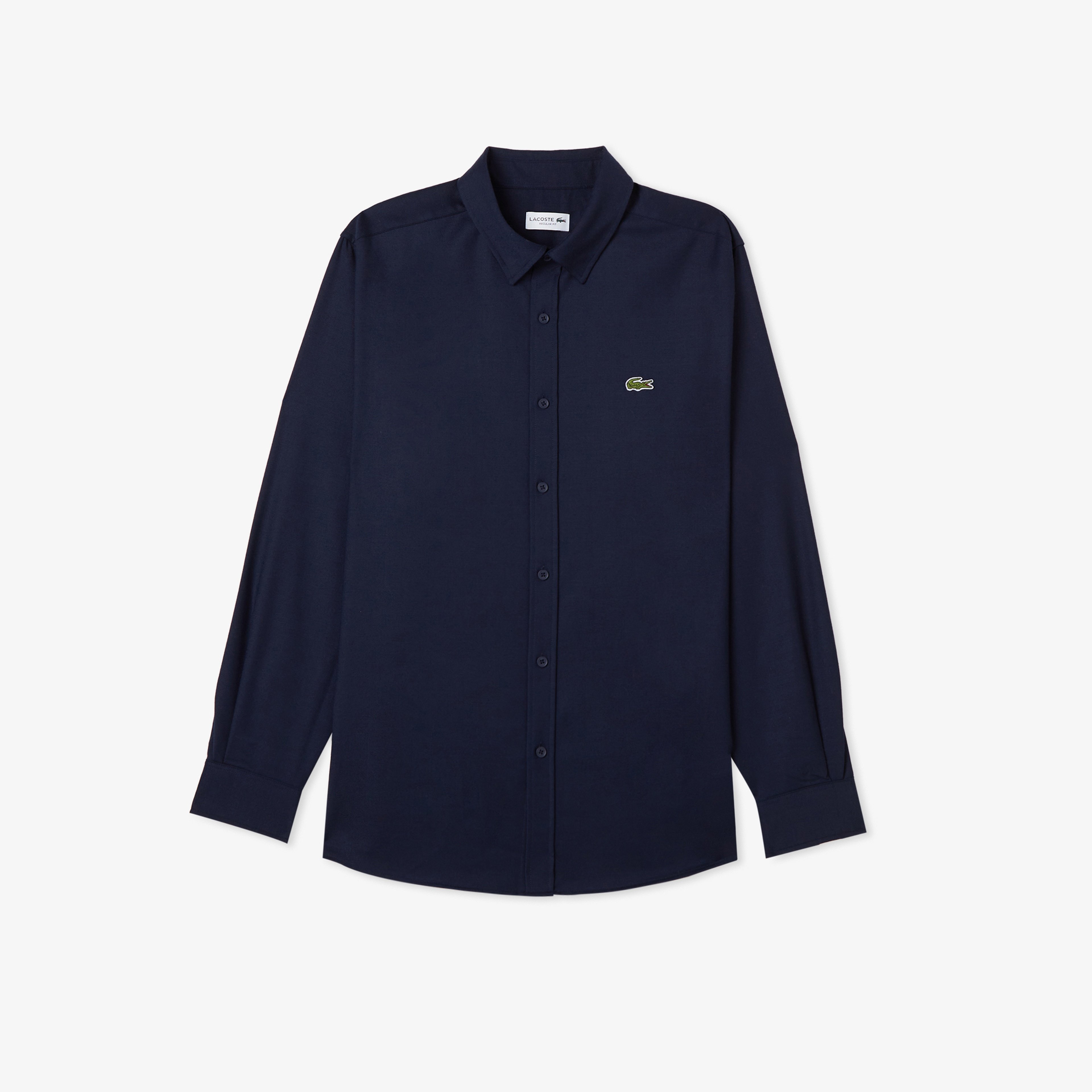 Erkek Regular Fit Lacivert Gömlek