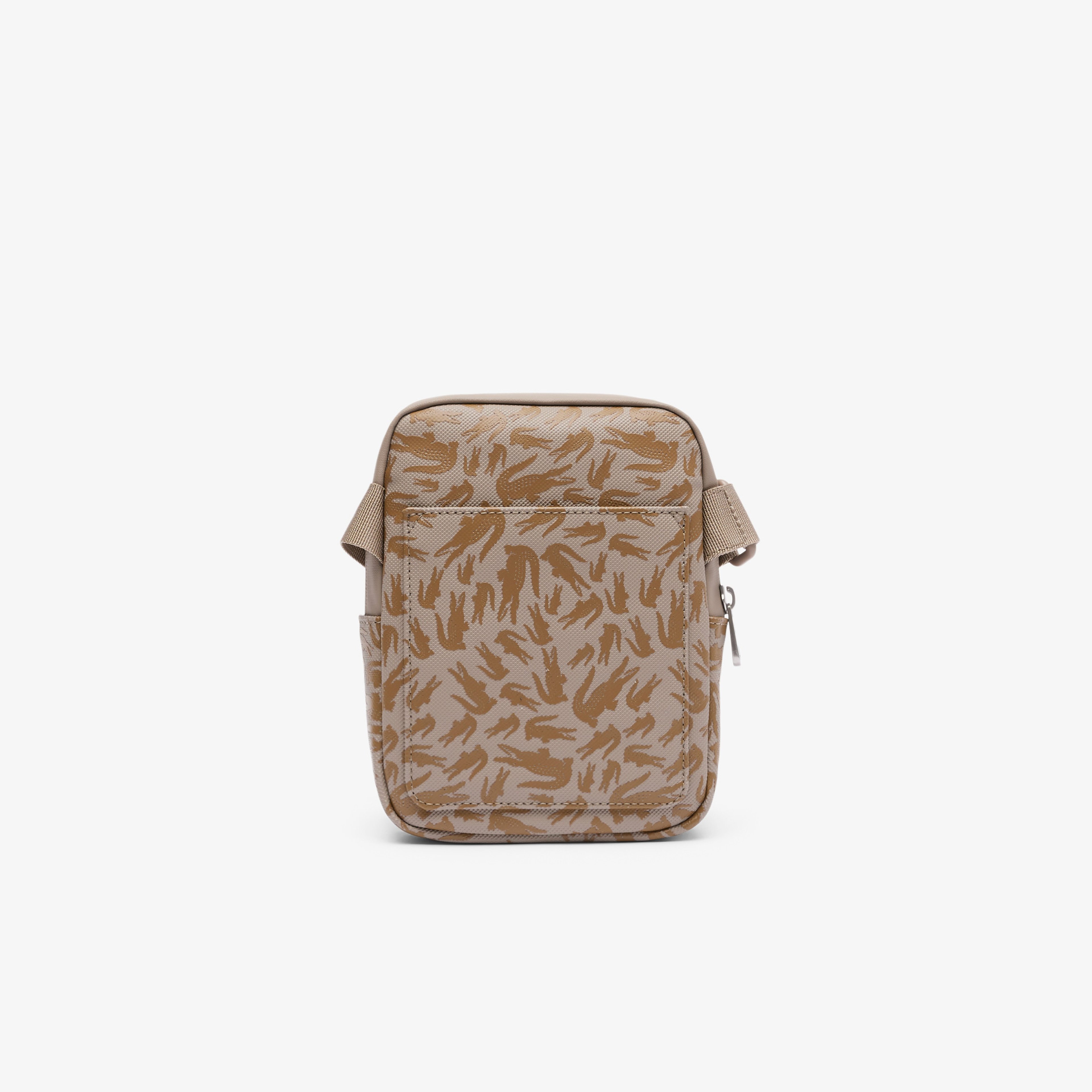 LCST Erkek Desenli Bej Postacı Çantası LCST Erkek Desenli Bej Postacı Çantası