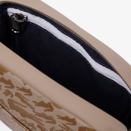 LCST Erkek Desenli Bej Postacı Çantası Bej