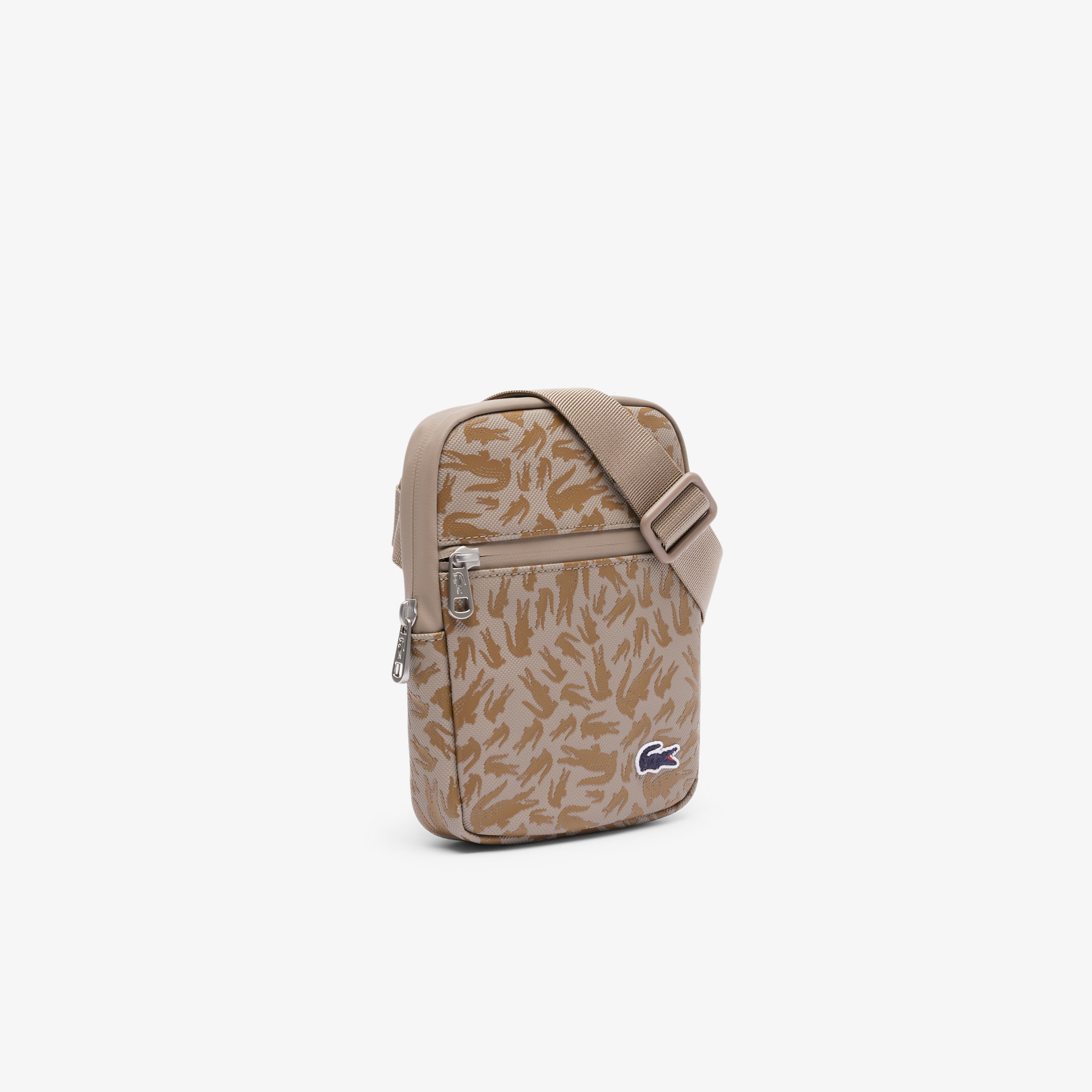 LCST Erkek Desenli Bej Postacı Çantası LCST Erkek Desenli Bej Postacı Çantası