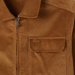 Erkek Relaxed Fit Fermuarlı Kahverengi Dış Gömlek Kahverengi