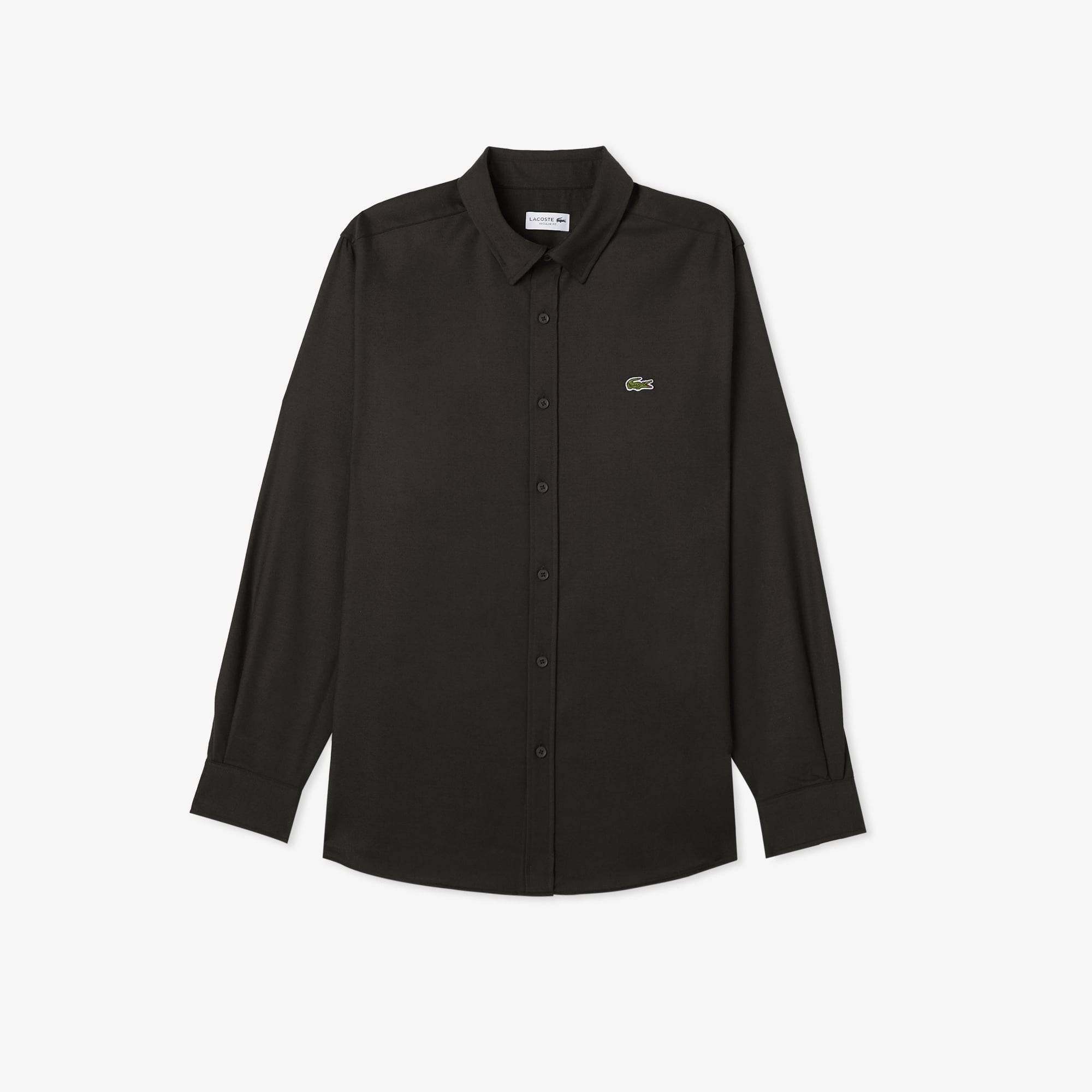 Erkek Regular Fit Koyu Yeşil Gömlek