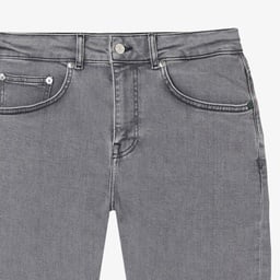 Erkek Regular Fit Gri Jean Pantolon Gri