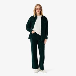 Kadın Relaxed Fit Bisiklet Yaka Beyaz Kazak Beyaz