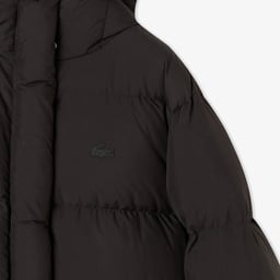 Kadın Kapüşonlu Siyah Mont Siyah