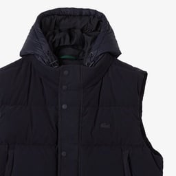 Erkek Kapüşonlu Lacivert Yelek Lacivert