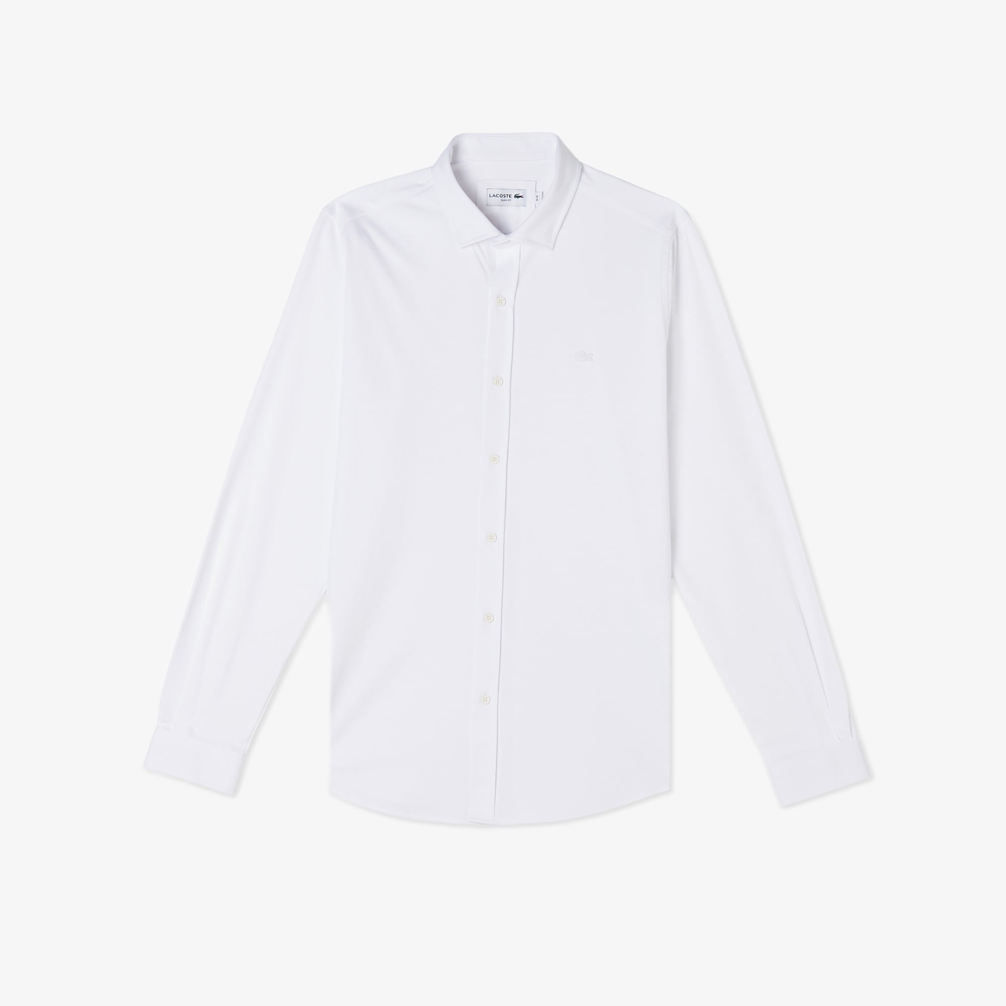 Erkek Slim Fit Beyaz Gömlek