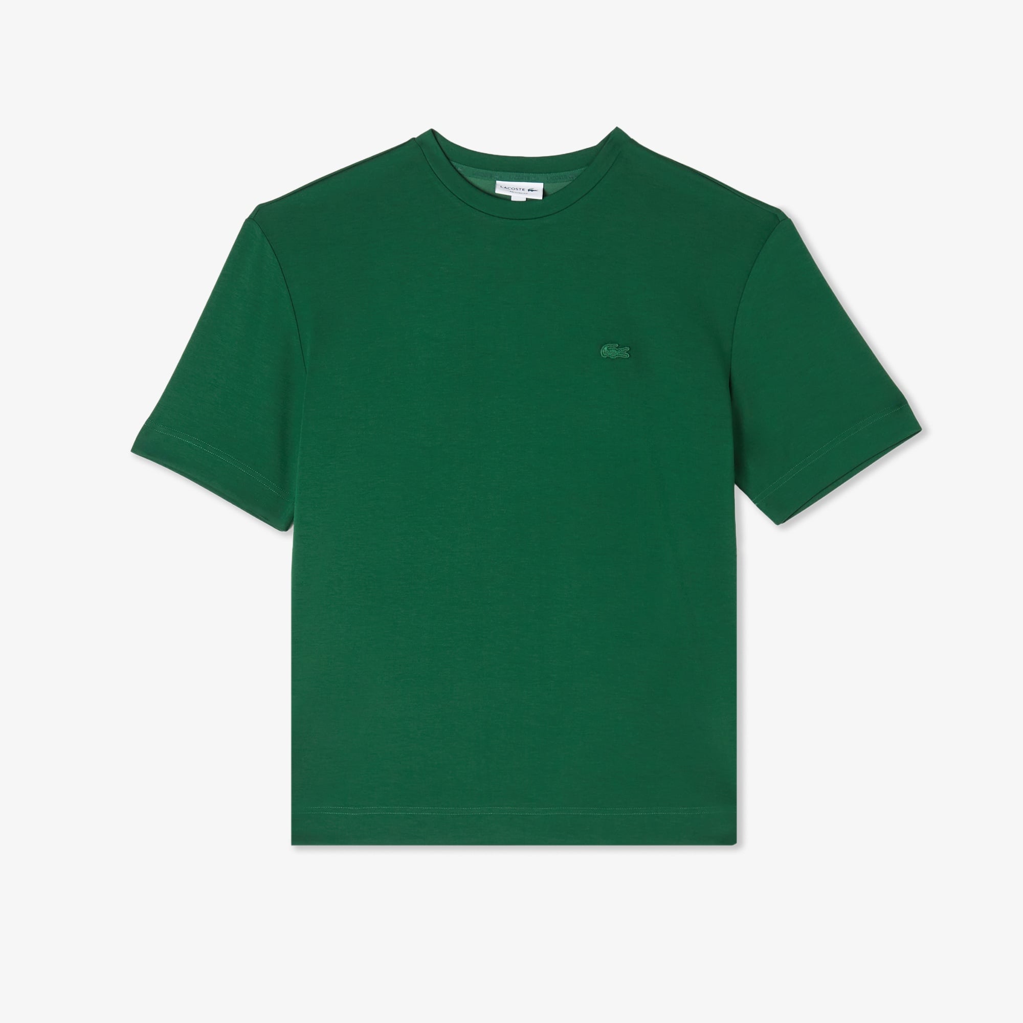 Erkek Oversize Fit Bisiklet Yaka Yeşil T-Shirt