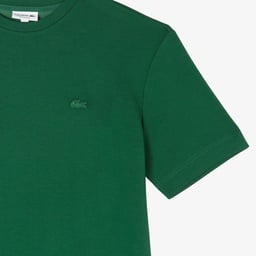 Erkek Oversize Fit Bisiklet Yaka Yeşil T-Shirt Yeşil