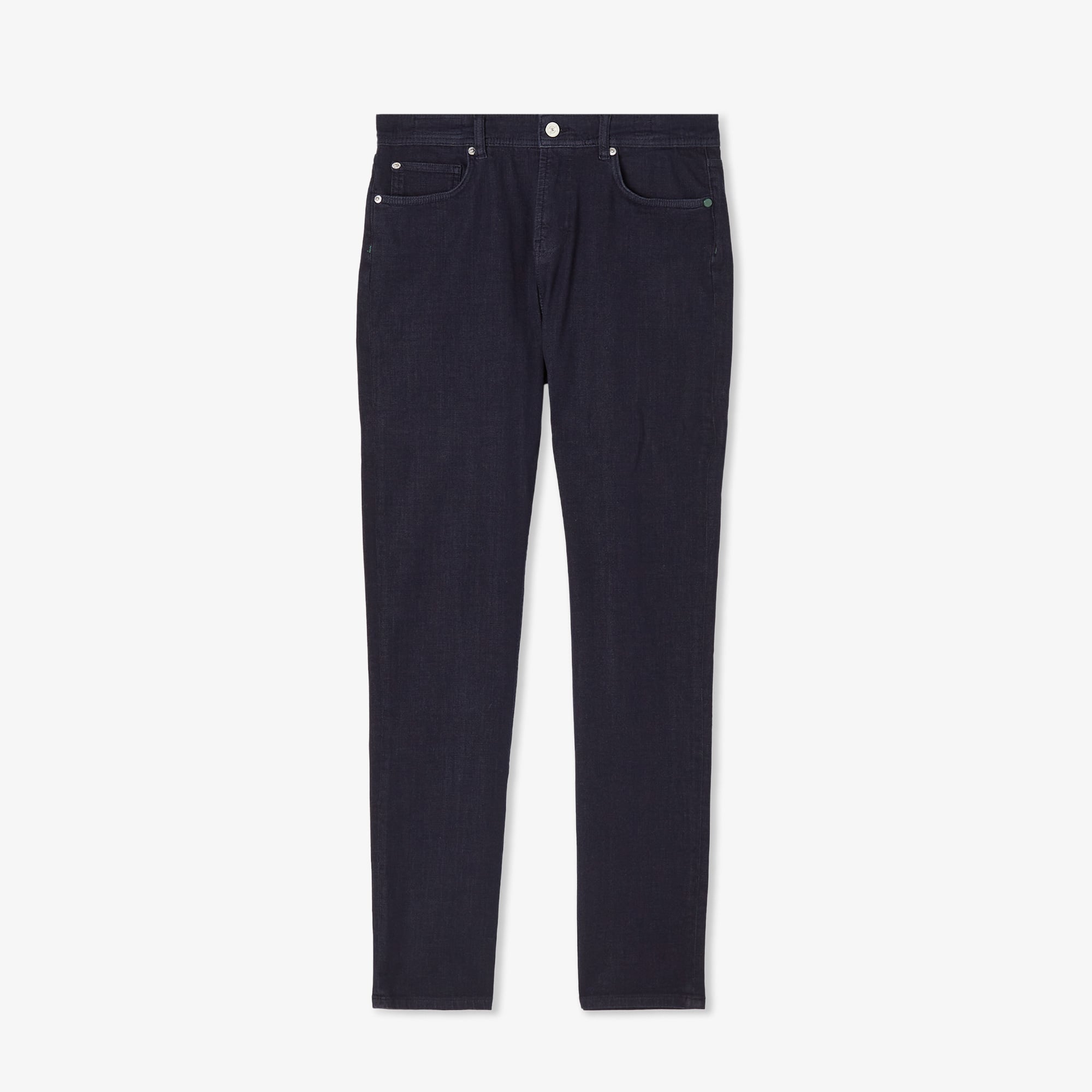 Lacoste Erkek Slim Fit Koyu Mavi Jean Pantolon görsel 3