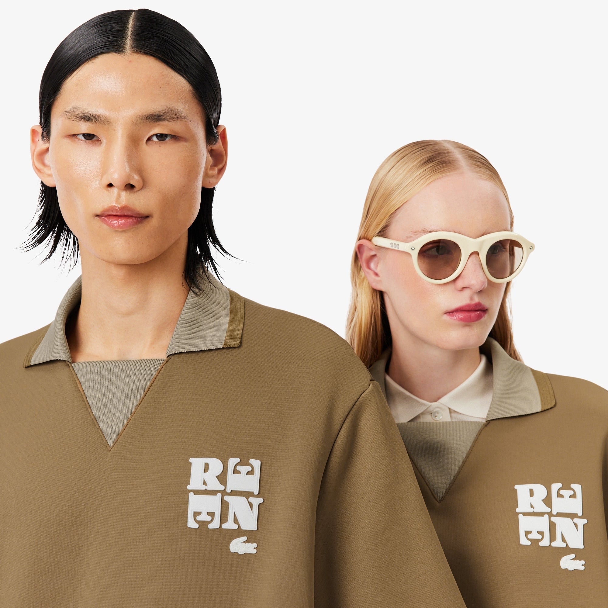 FW25 RUNWAY Unisex Oversize Fit Kahverengi Polo