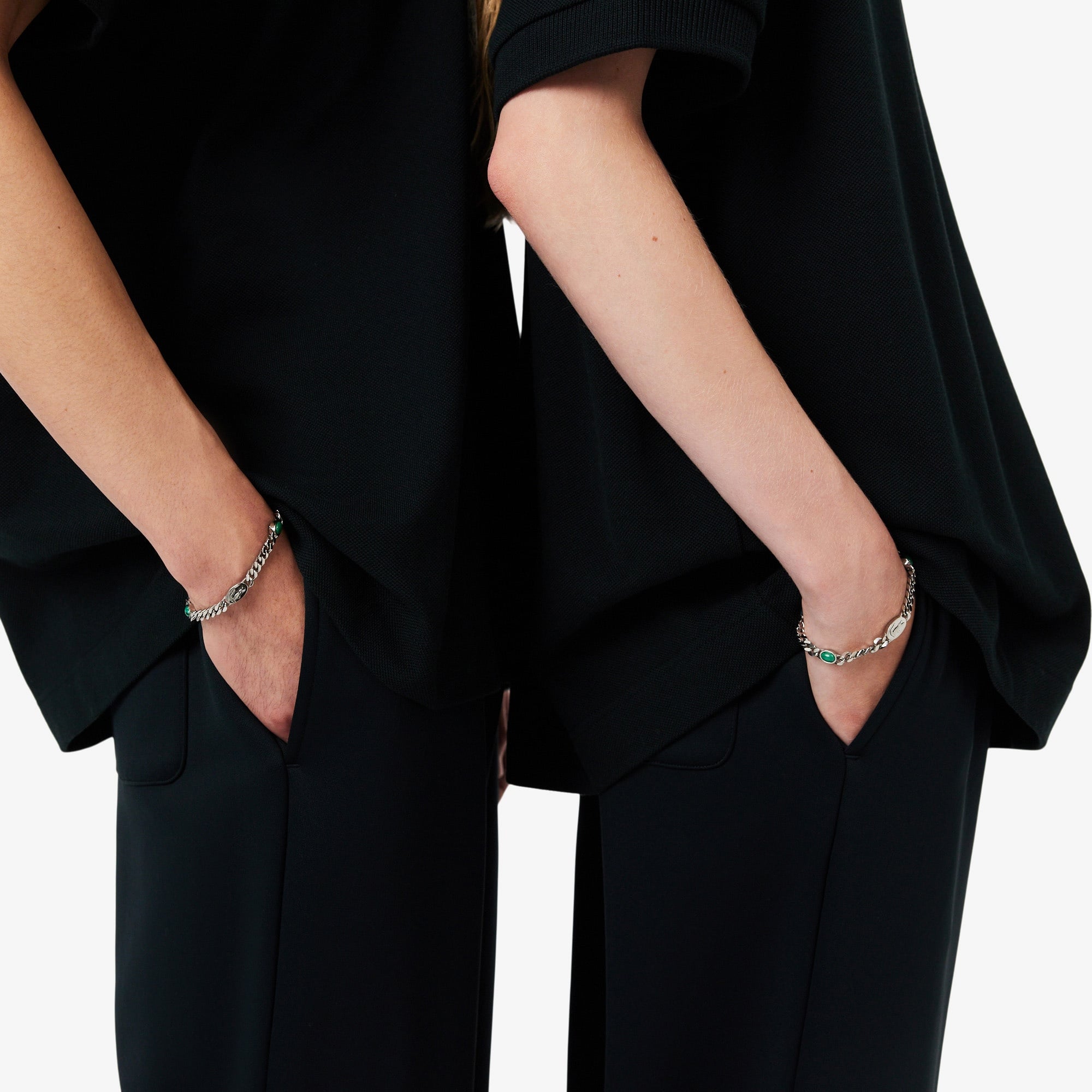 FW25 RUNWAY Unisex Gri Bileklik